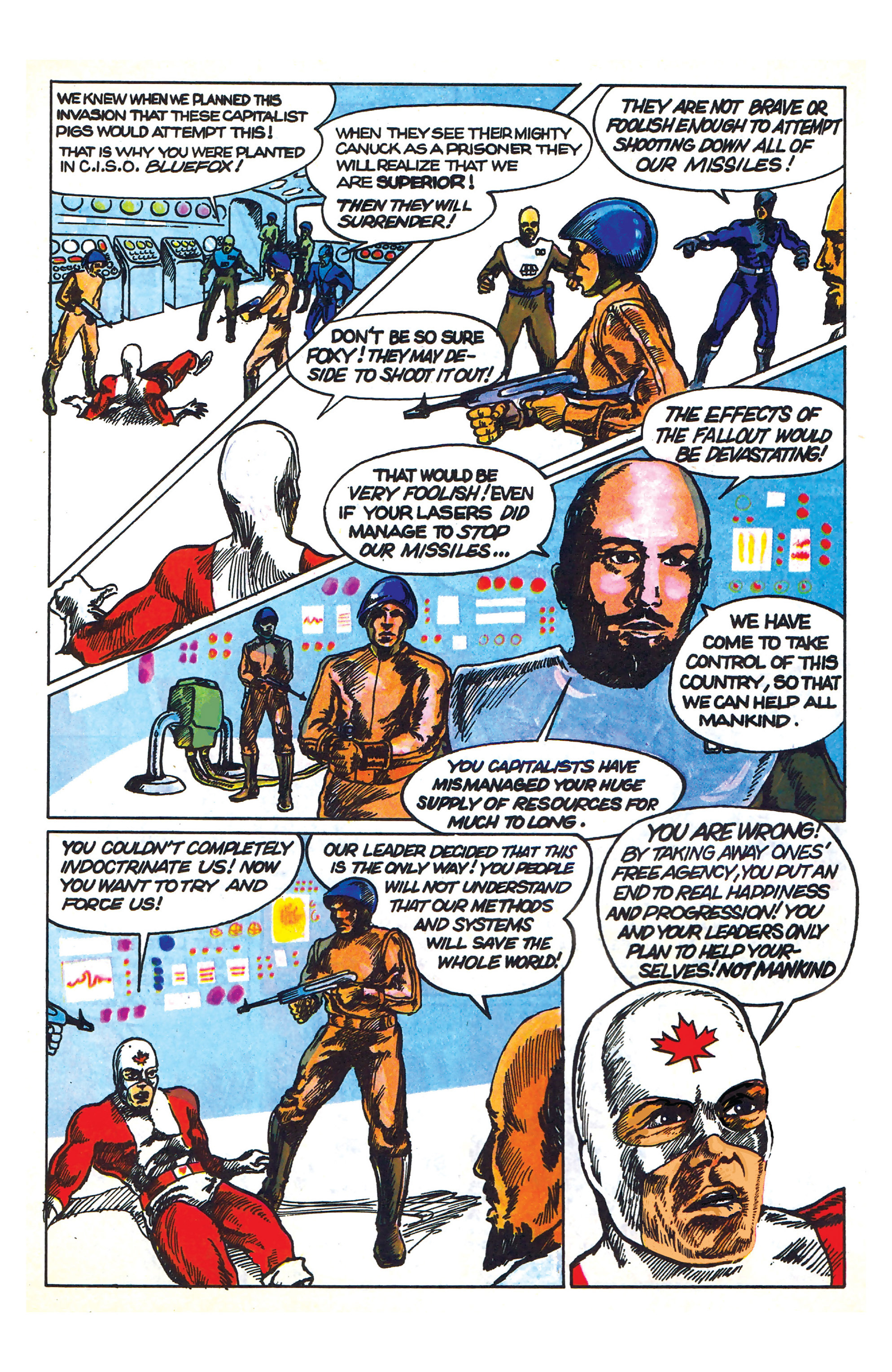 Read online Chapterhouse Archives: Captain Canuck comic -  Issue #1 - 15