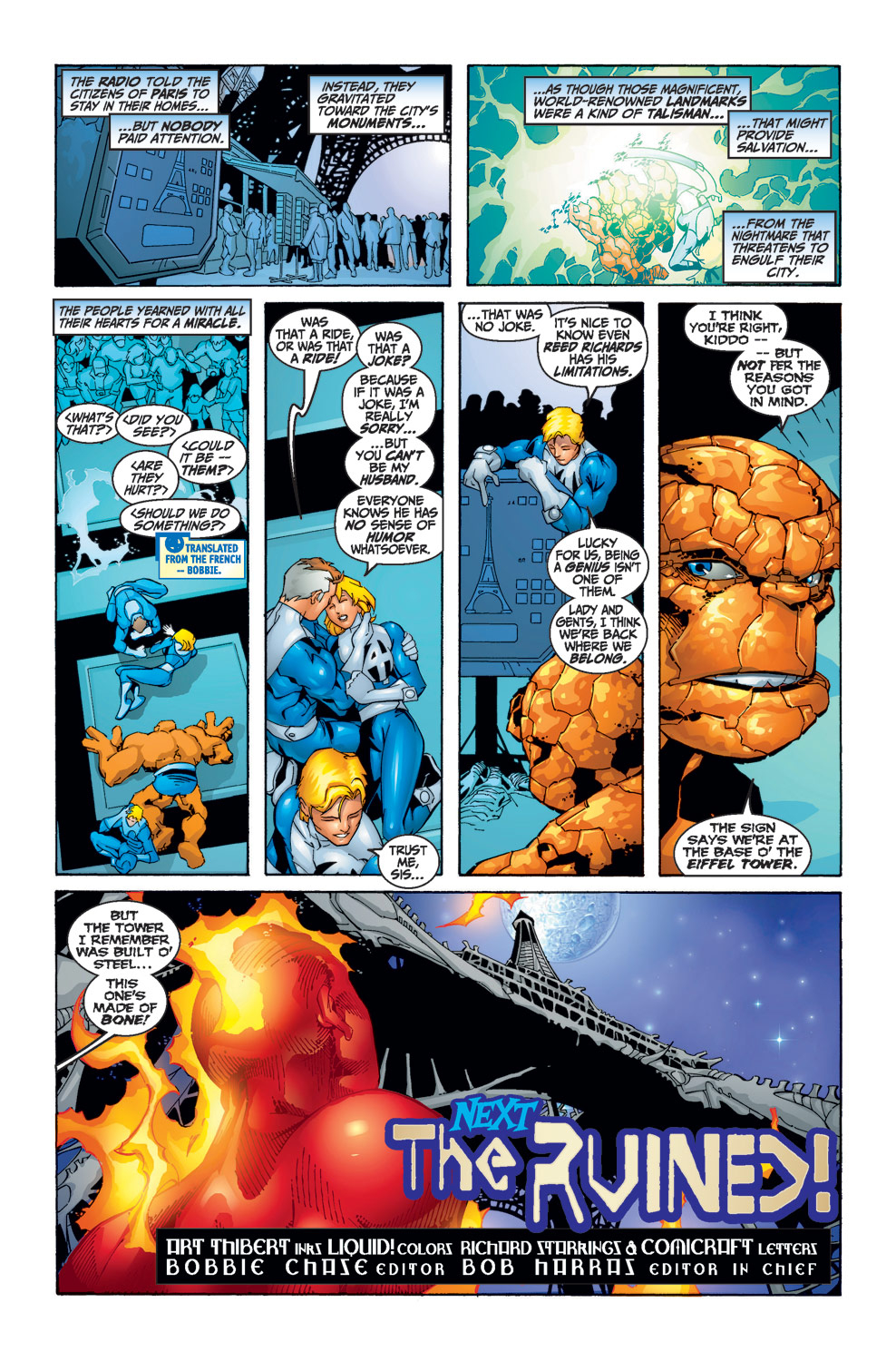 Read online Fantastic Four (1998) comic -  Issue #19 - 22