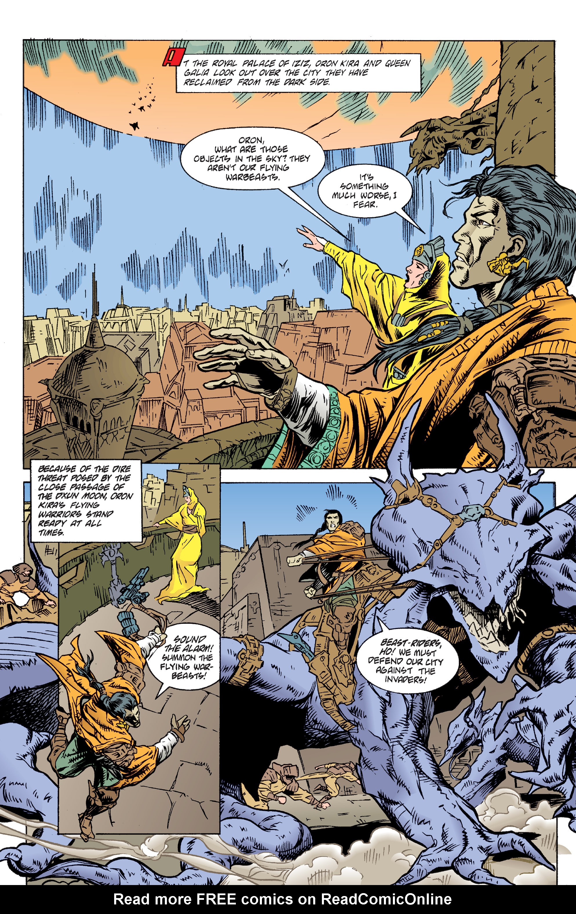 Read online Star Wars: Tales of the Jedi - The Sith War comic -  Issue #6 - 7