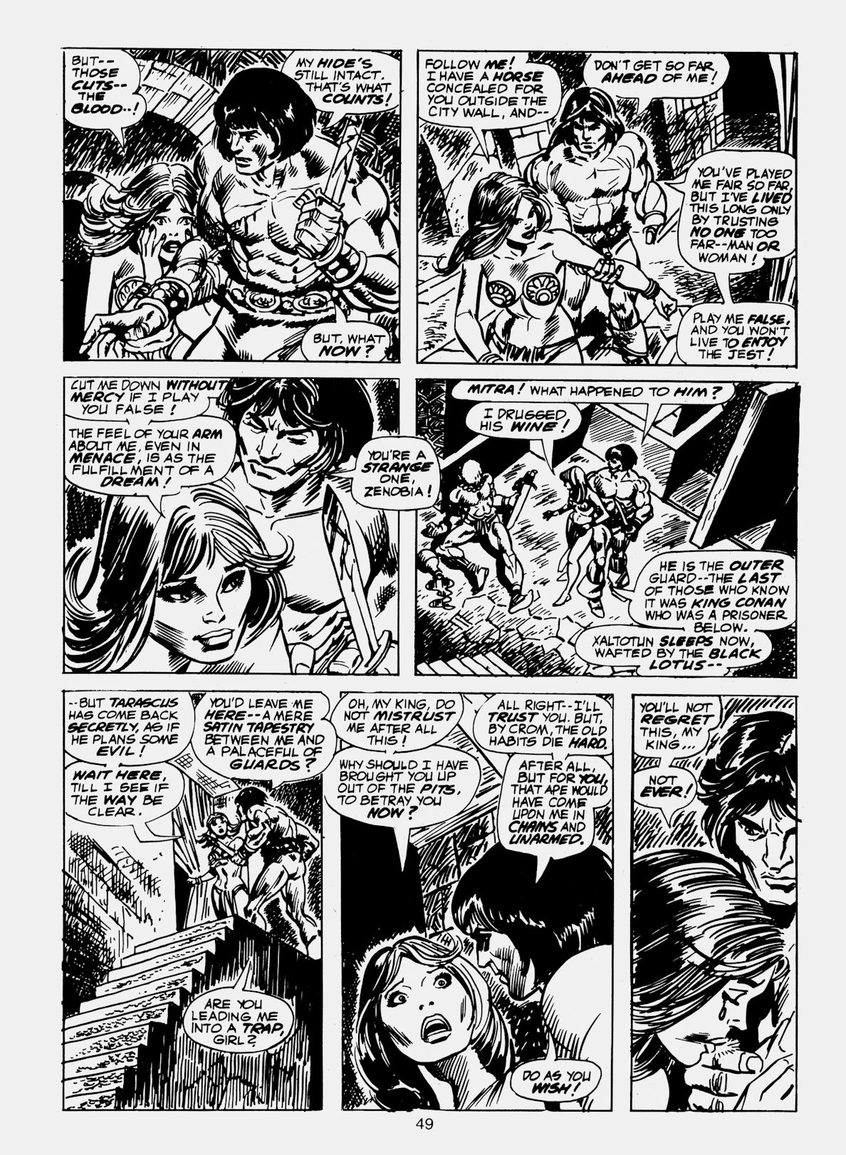 Read online Conan Saga comic -  Issue #22 - 50