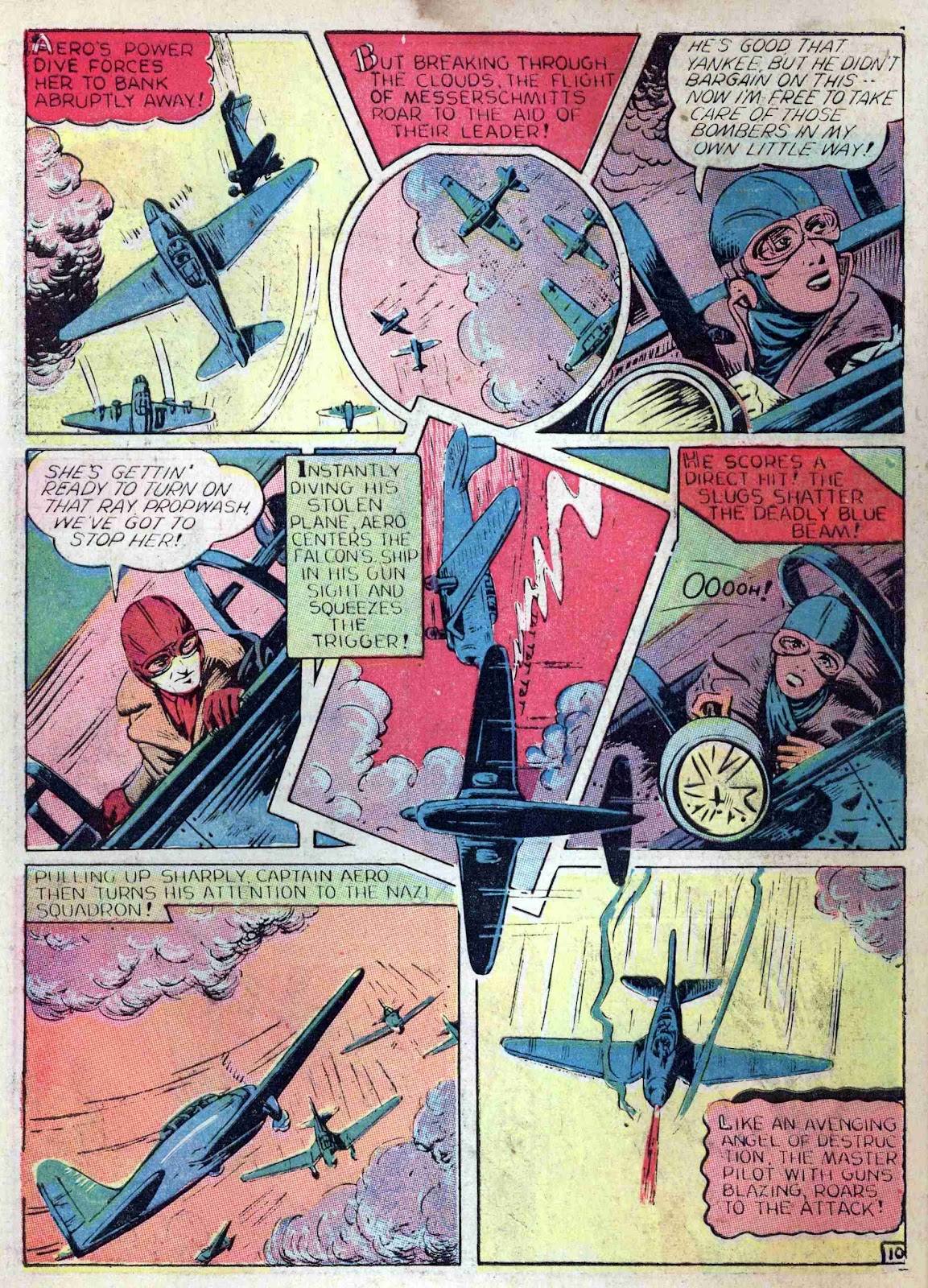 Captain Aero Comics issue 2 - Page 12