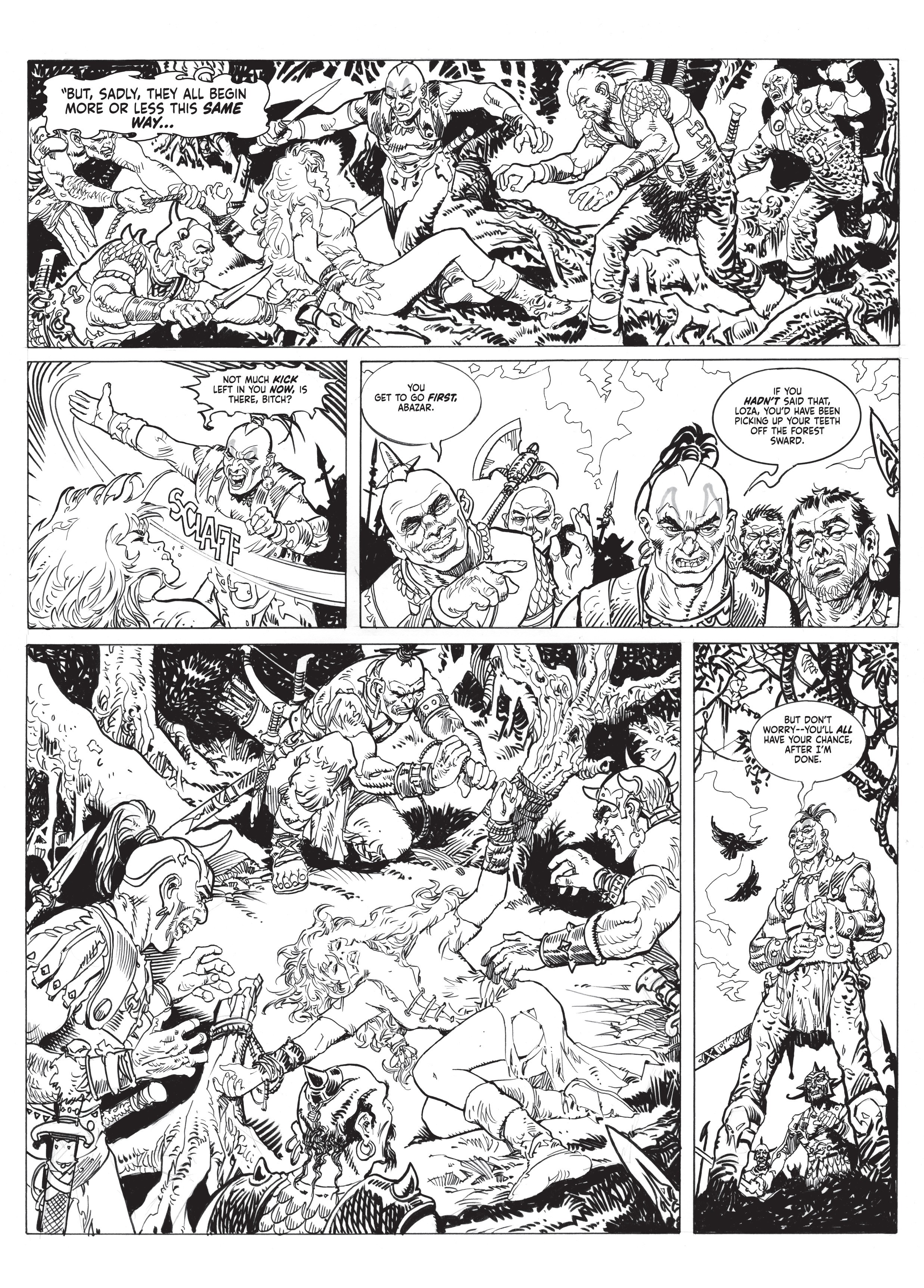 Read online Red Sonja: Ballad of the Red Goddess comic -  Issue # TPB - 24