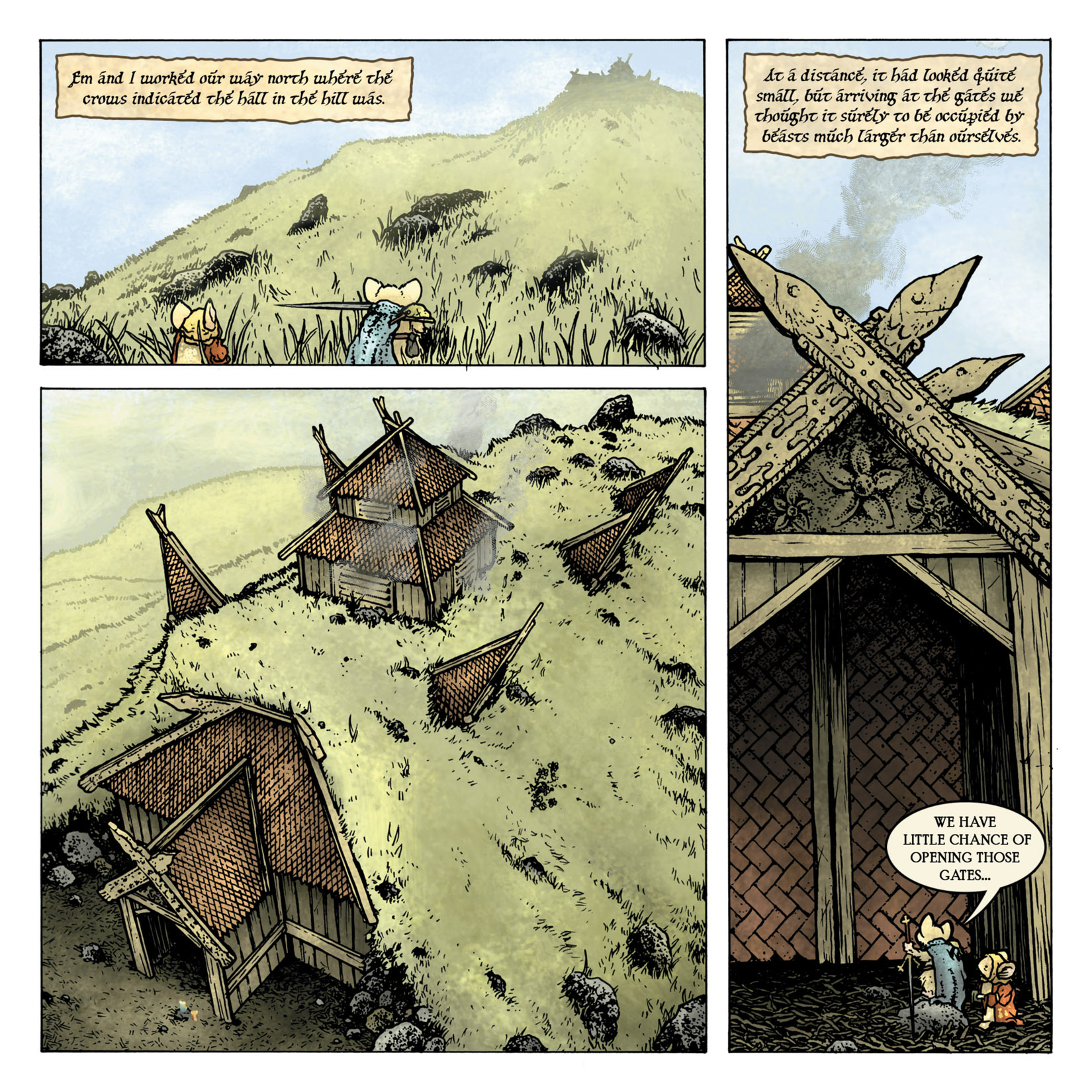 Read online Mouse Guard: The Black Axe comic -  Issue #3 - 7