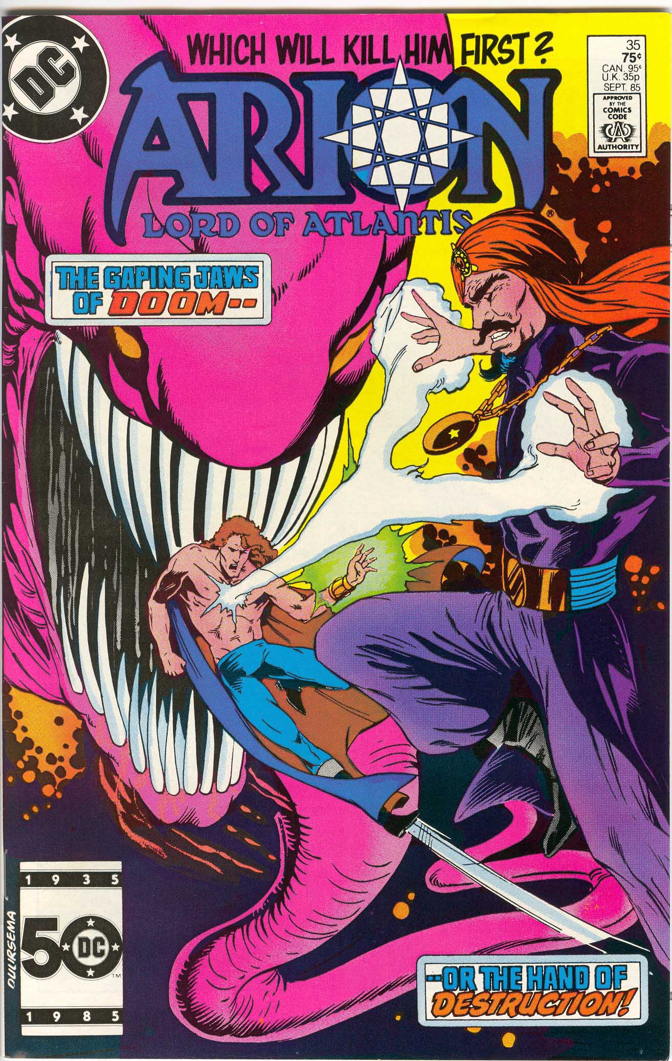 Read online Arion, Lord of Atlantis comic -  Issue #35 - 1