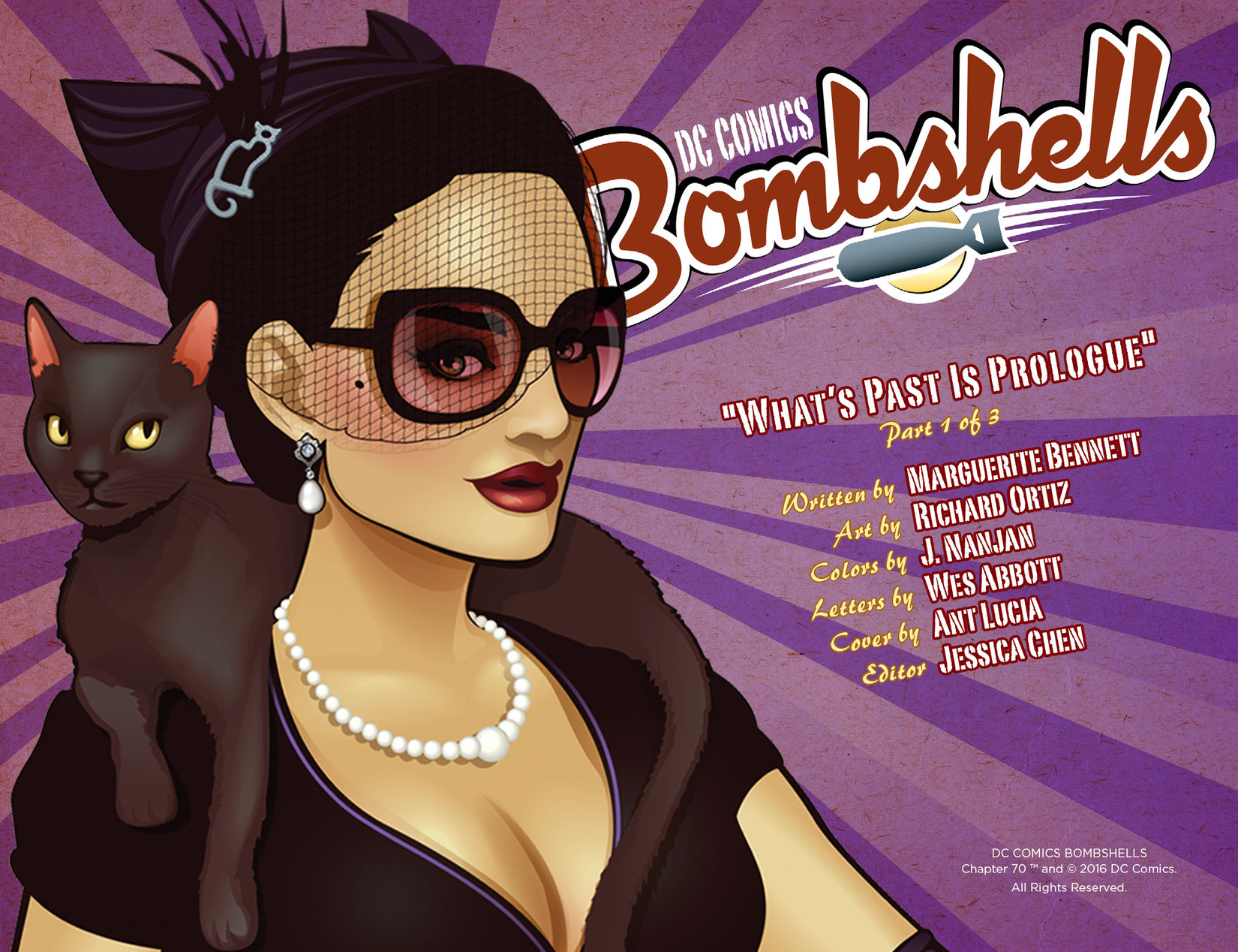 Read online DC Comics: Bombshells comic -  Issue #70 - 2