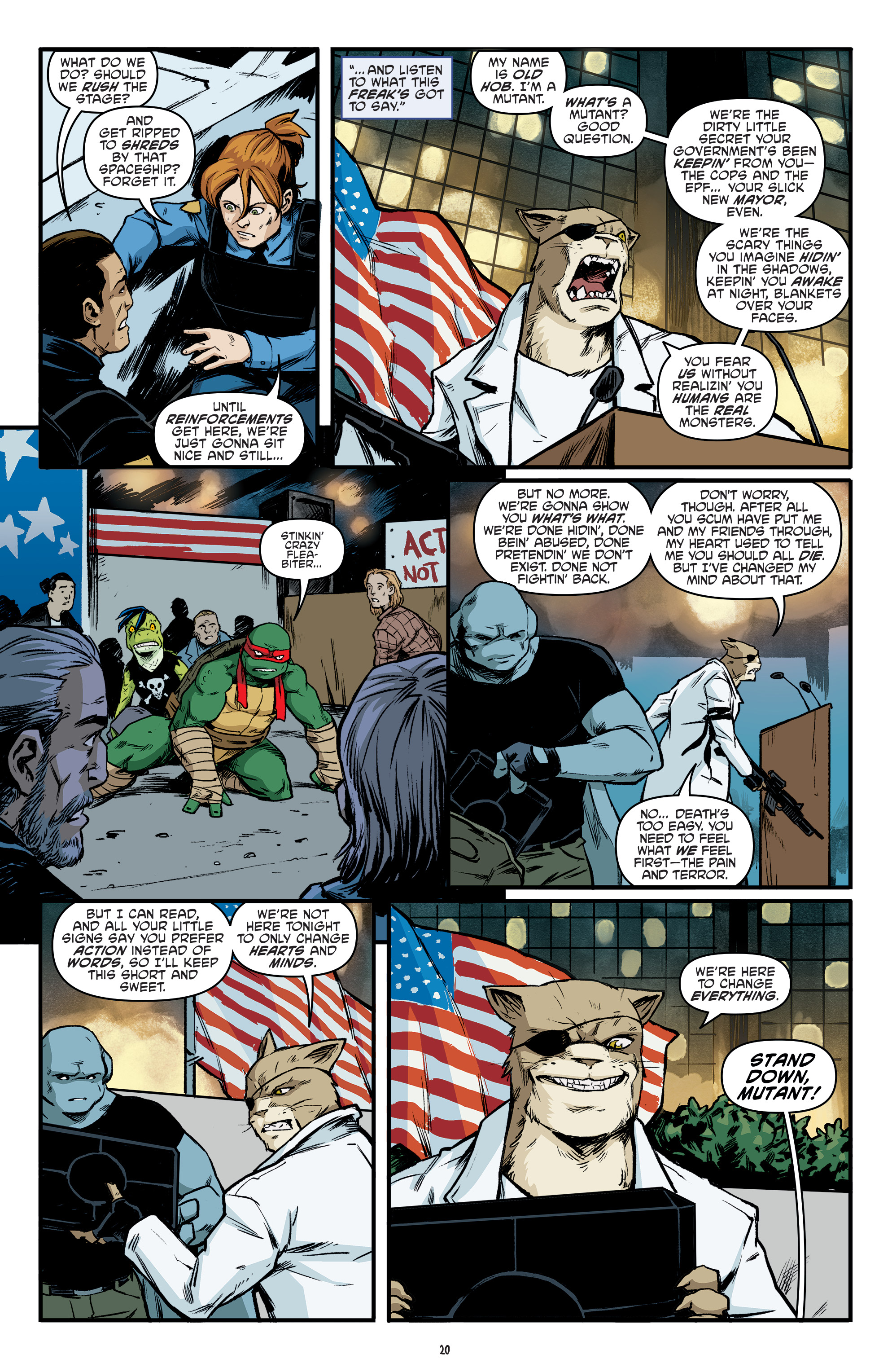 Read online Teenage Mutant Ninja Turtles (2011) comic -  Issue #98 - 22