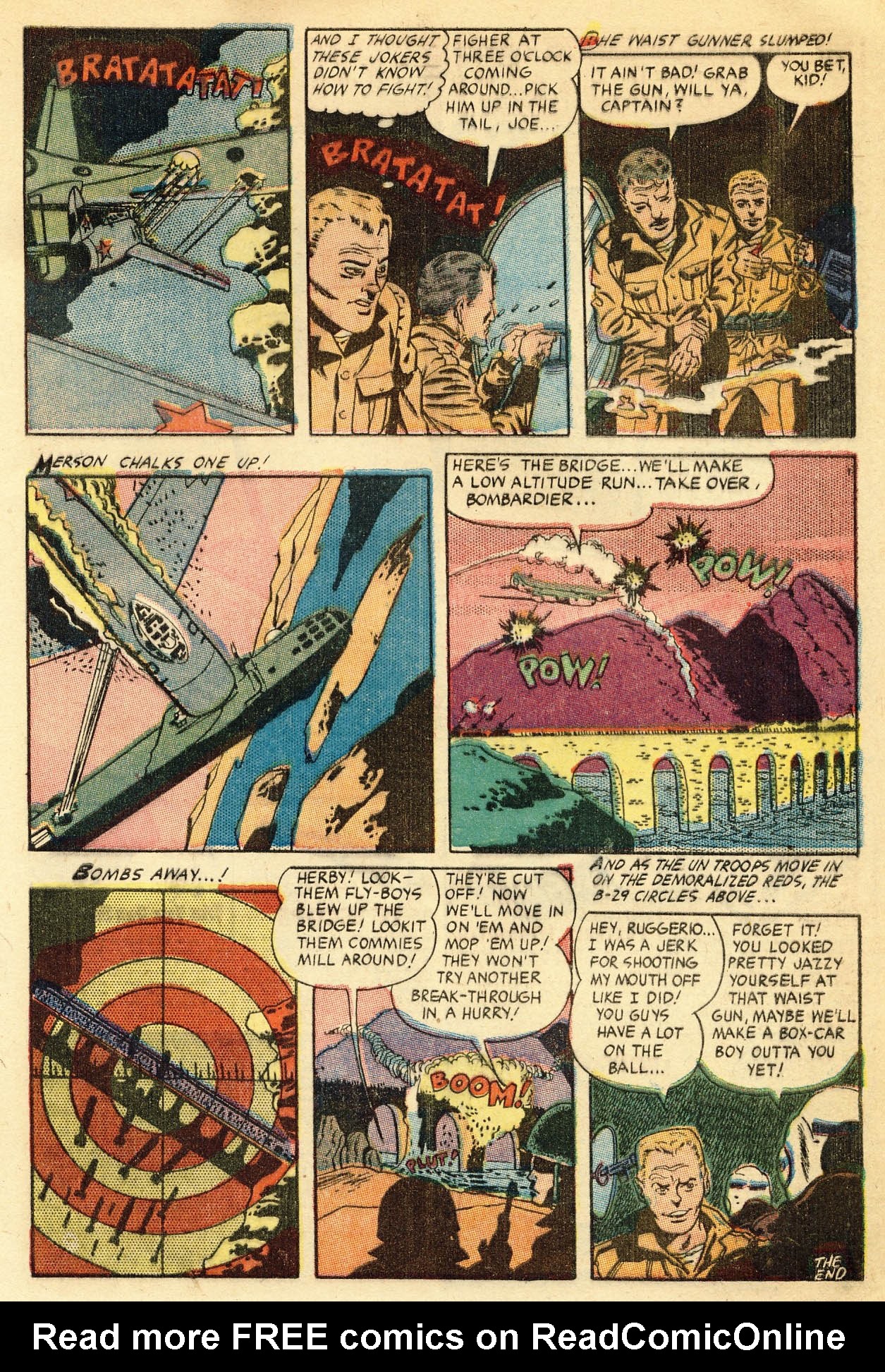 Read online War Birds (1952) comic -  Issue #2 - 33