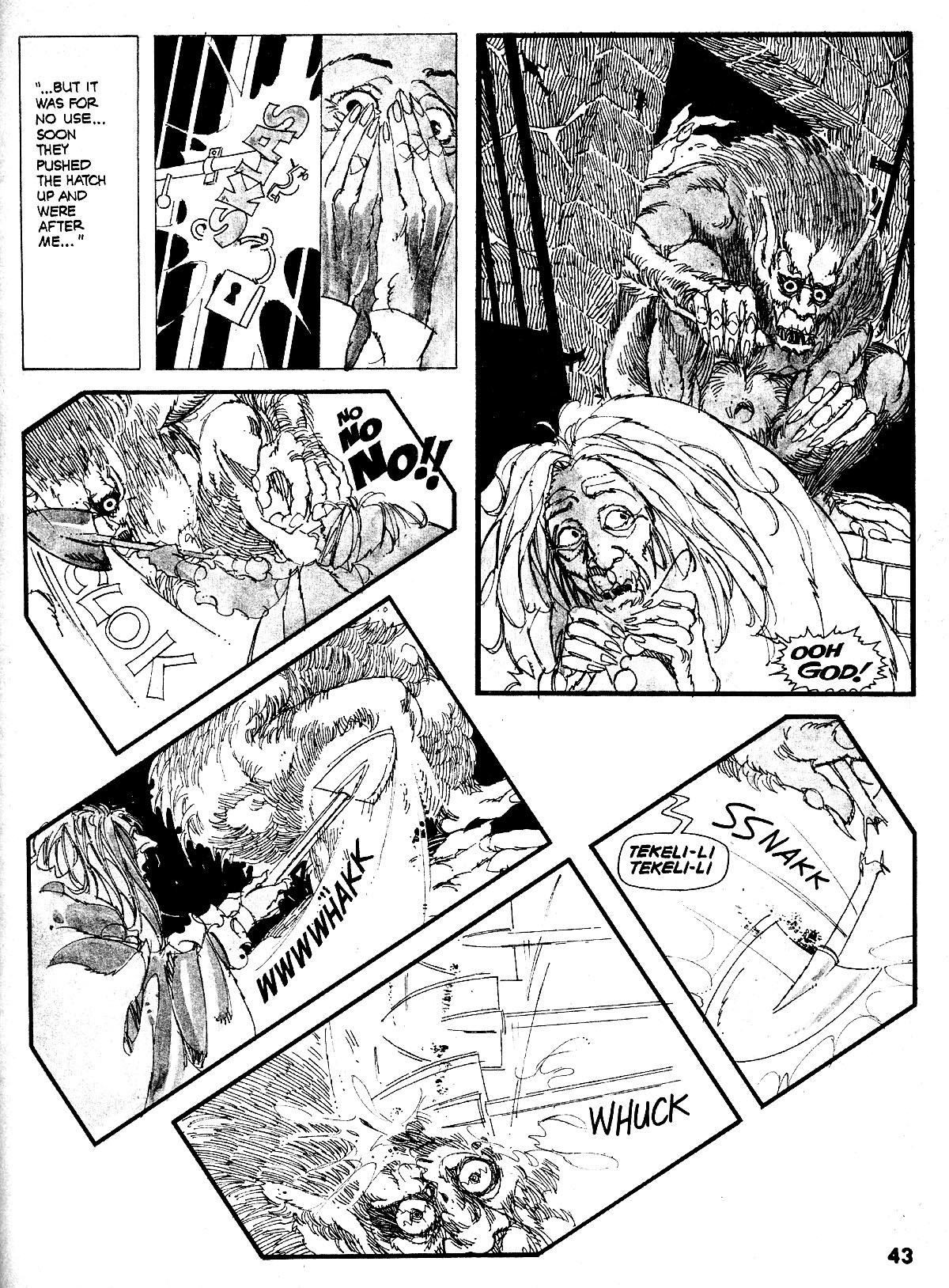 Read online Nightmare (1970) comic -  Issue #15 - 44