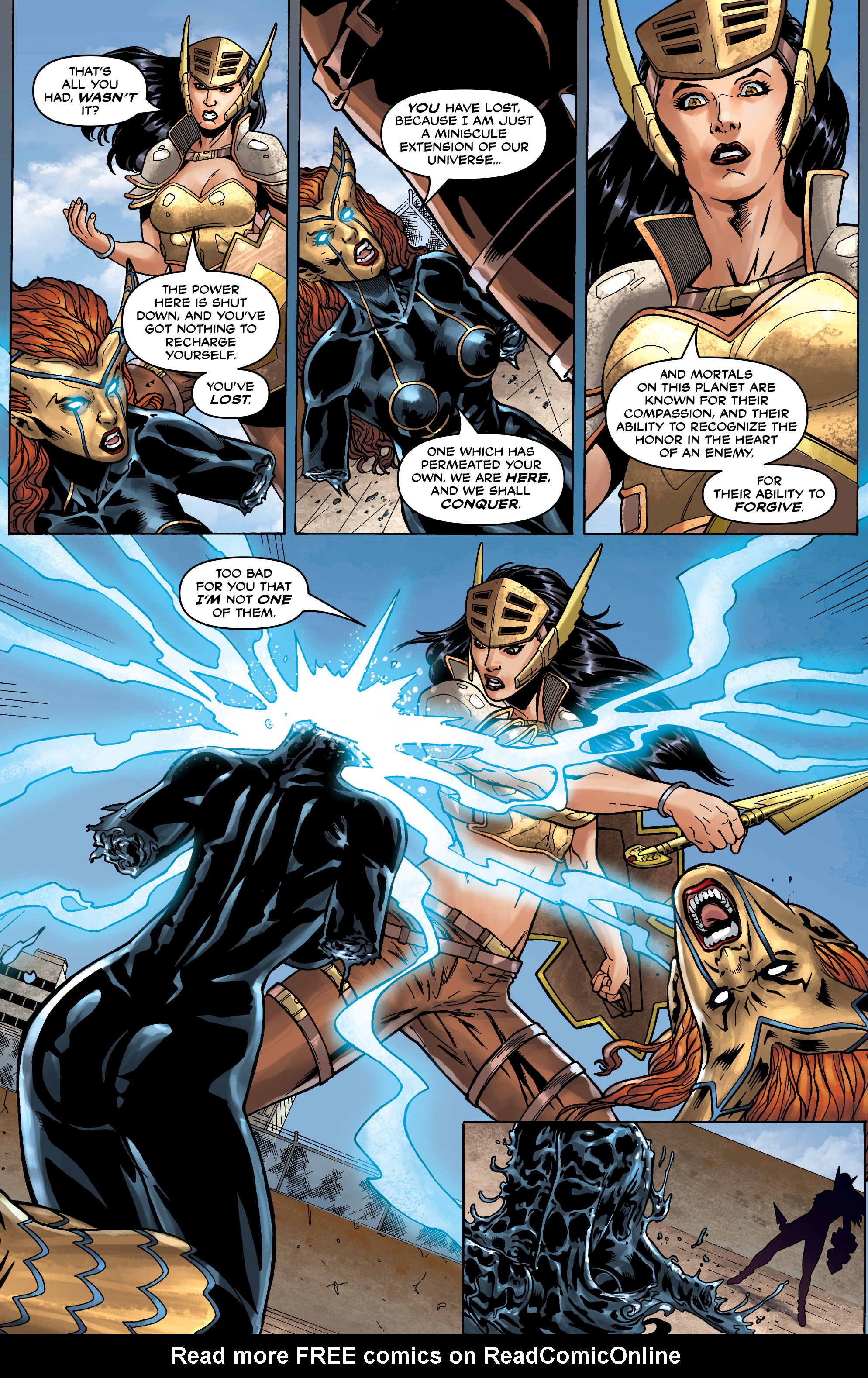 Read online War Goddess comic -  Issue #12 - 22