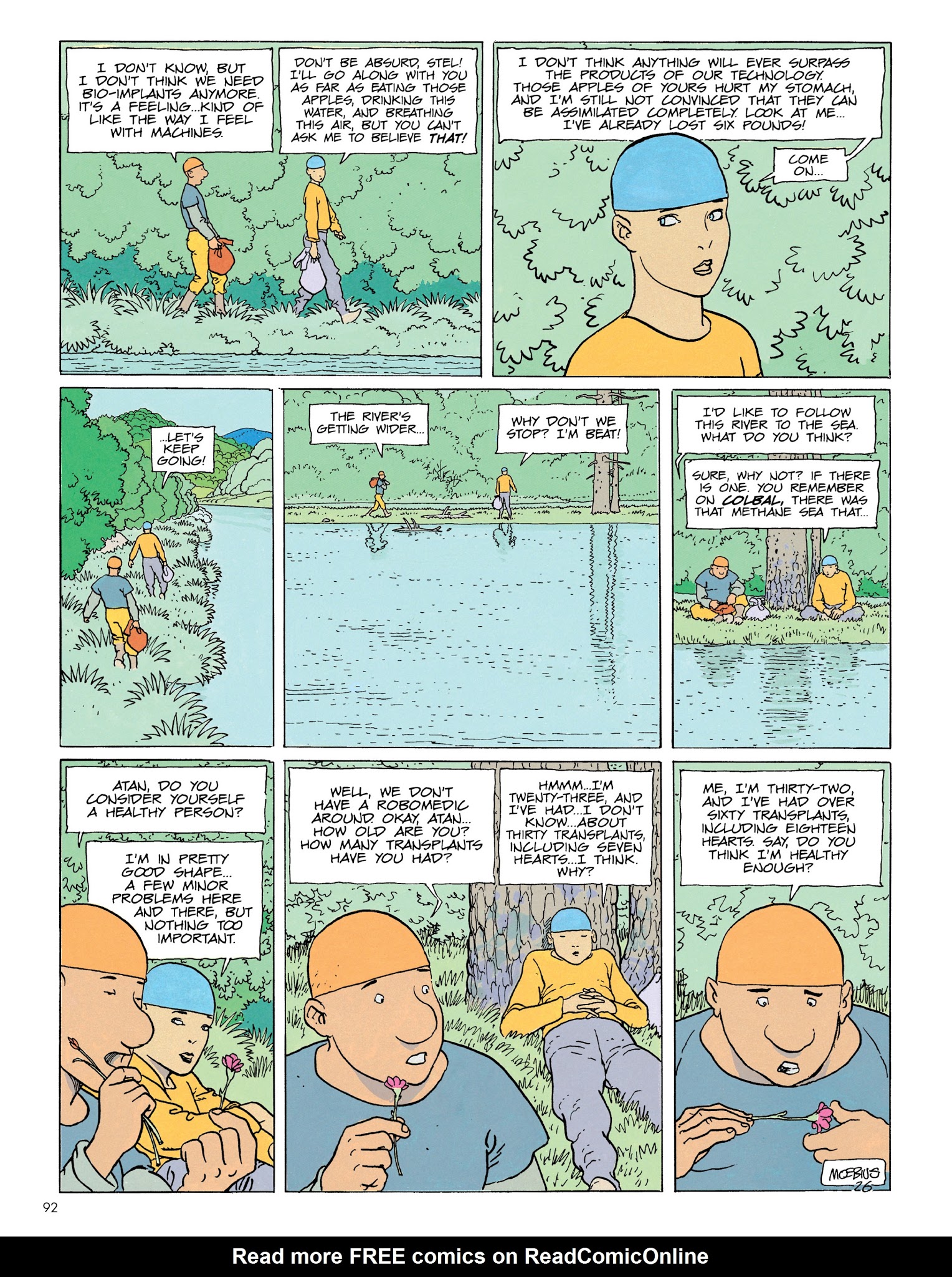 Read online Moebius Library comic -  Issue # TPB - 91