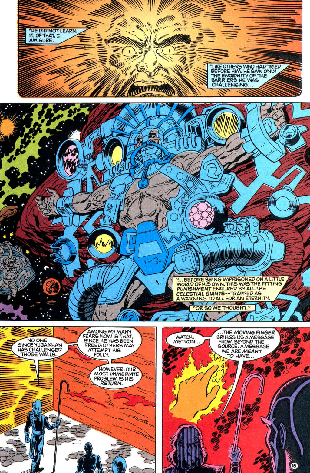 Read online The New Gods (1989) comic -  Issue #19 - 19