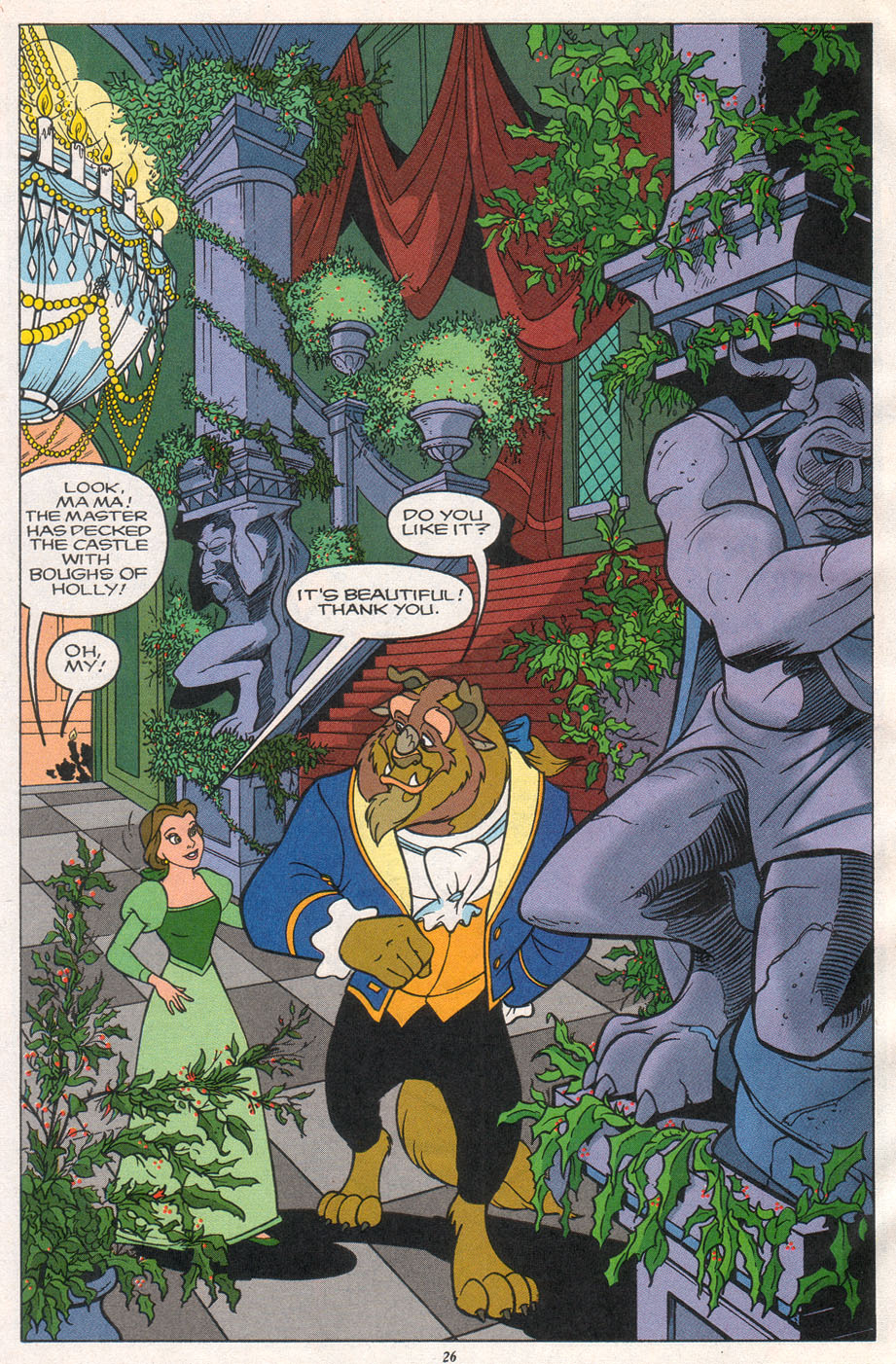 Read online Disney's Beauty and the Beast comic -  Issue #10 - 28