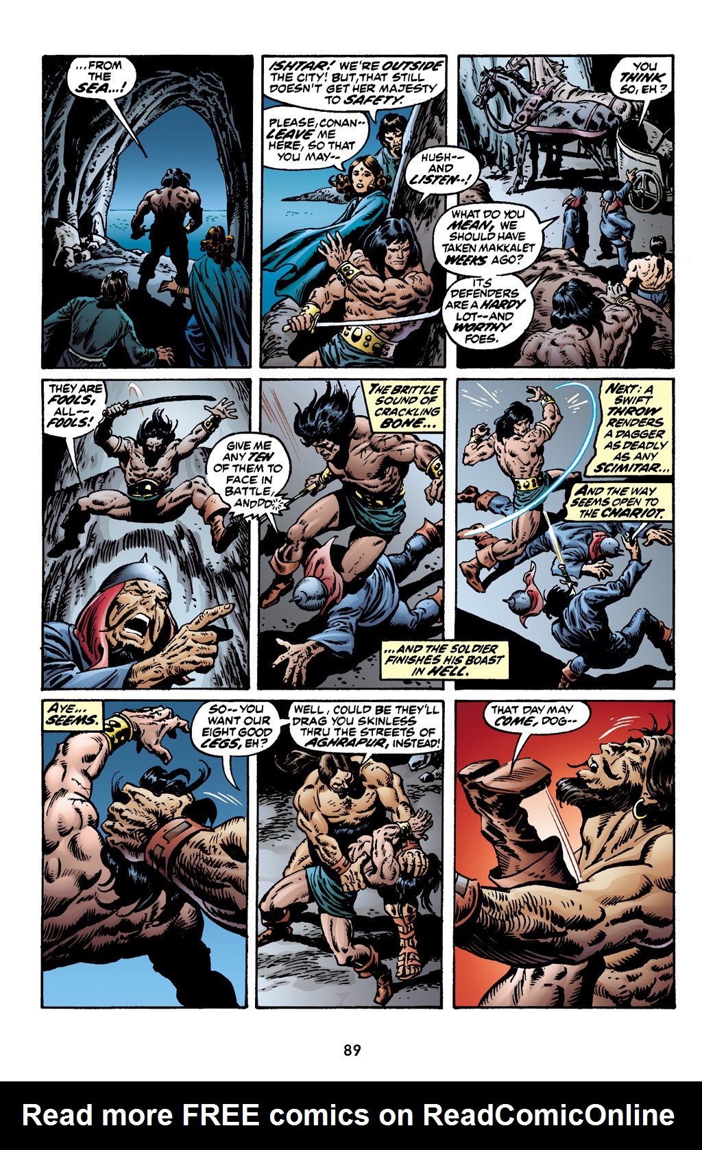 Read online The Chronicles of Conan comic -  Issue # TPB 4 (Part 1) - 90