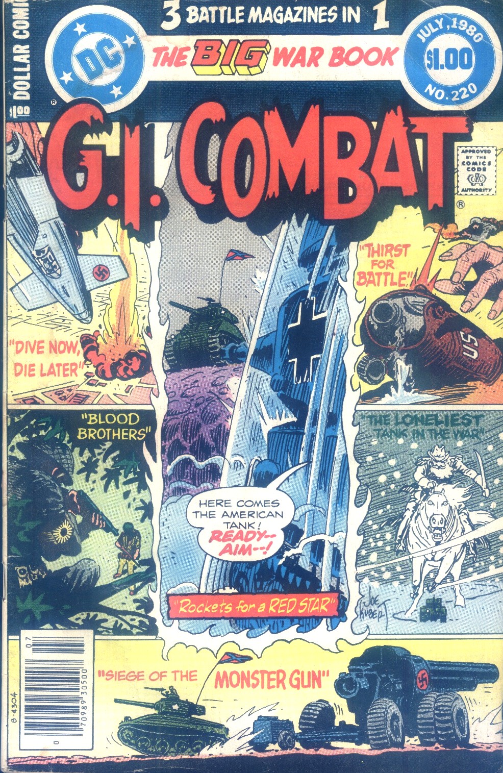 Read online G.I. Combat (1952) comic -  Issue #220 - 1