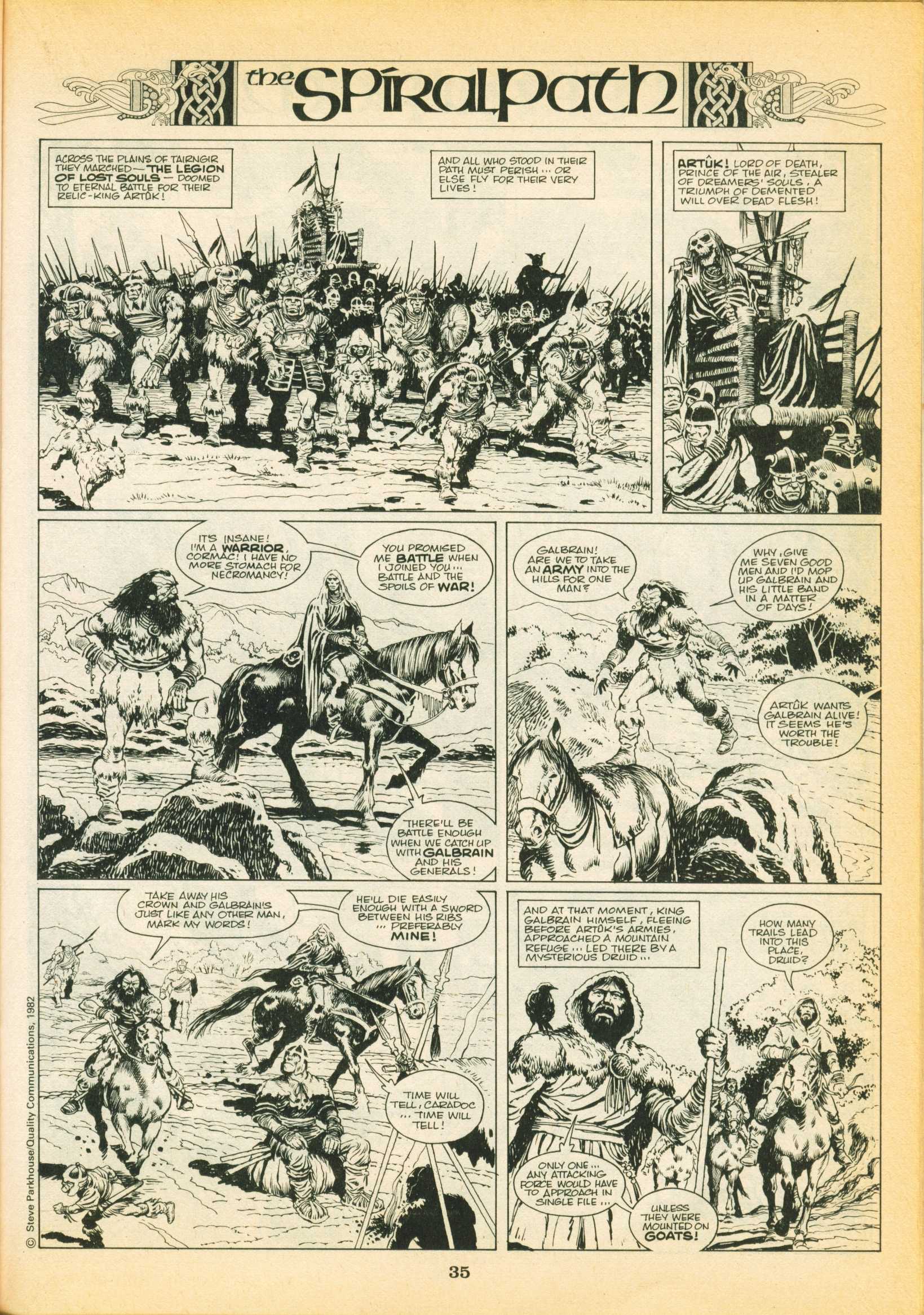 Read online Warrior comic -  Issue #2 - 34