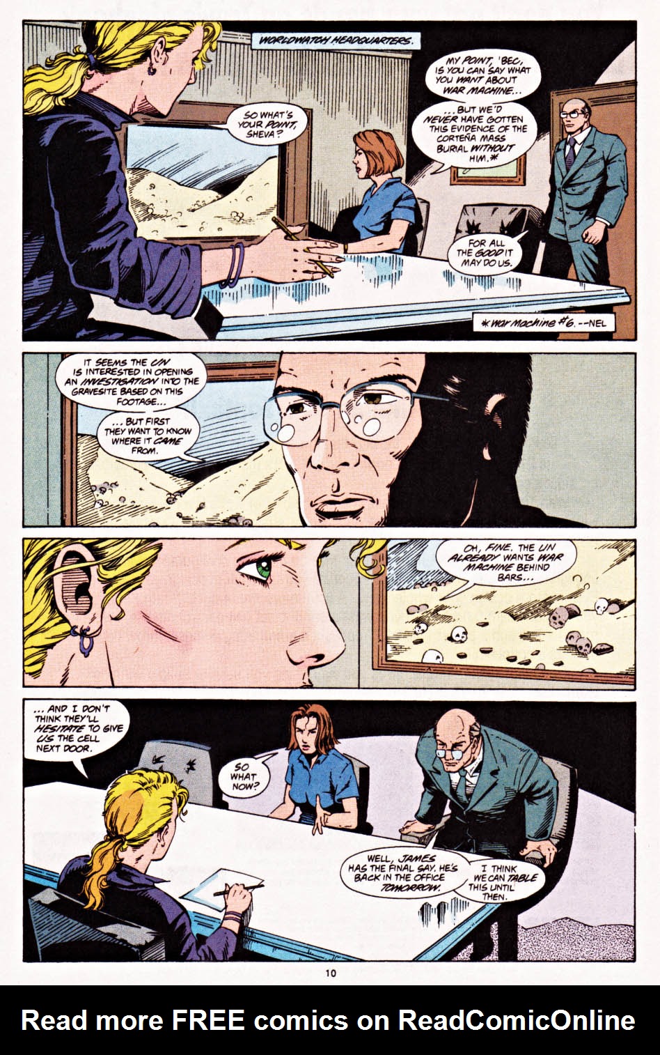 Read online War Machine (1994) comic -  Issue #8 - 9
