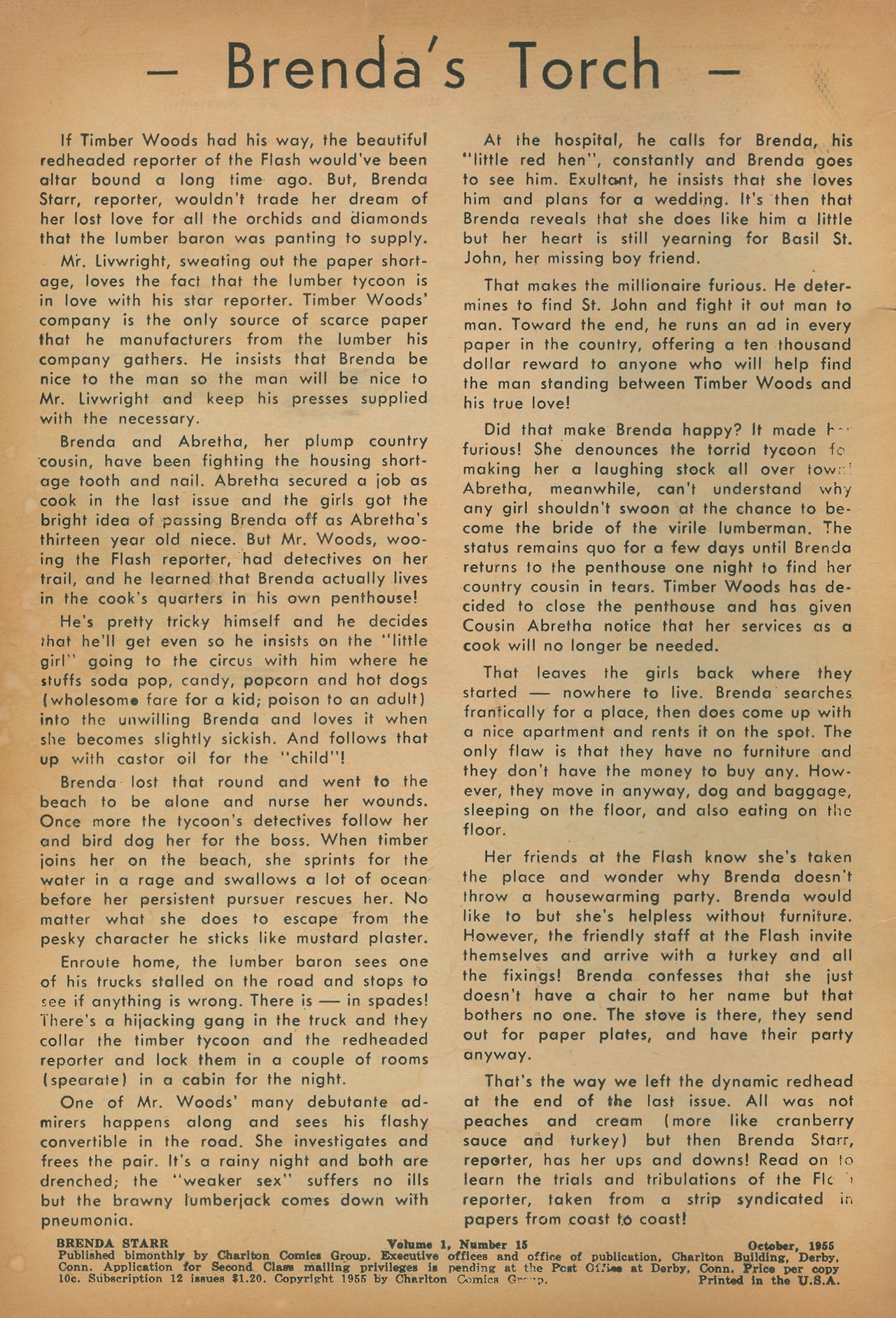 Read online Brenda Starr (1948) comic -  Issue #15 - 2