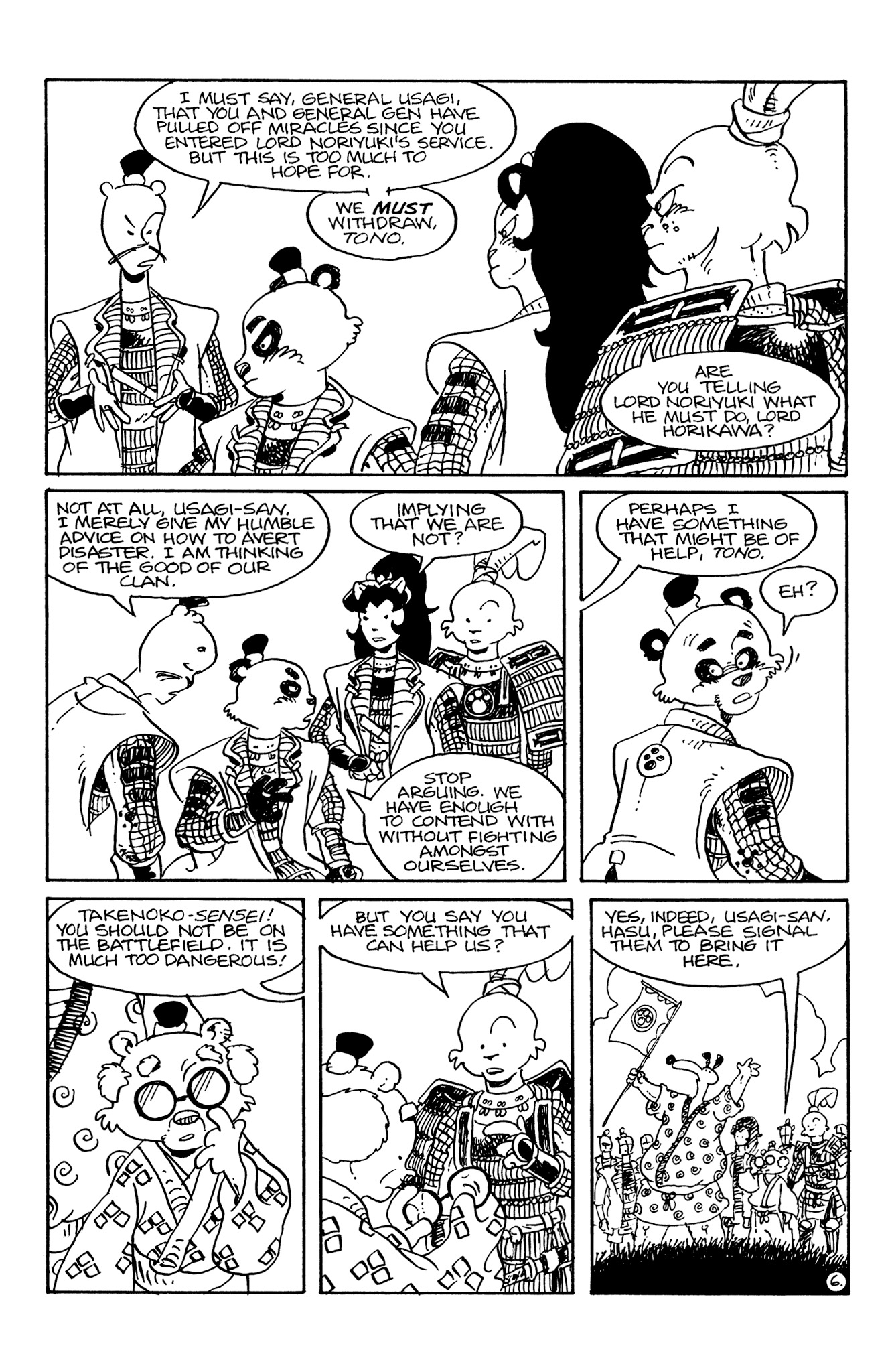 Read online Usagi Yojimbo: Senso comic -  Issue #1 - 7