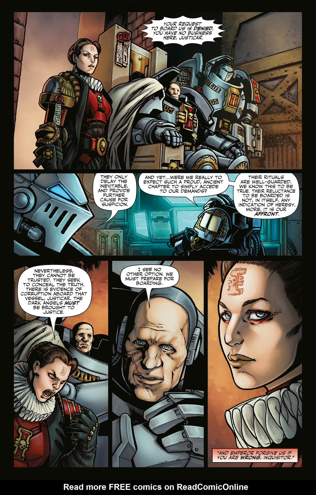 Read online Warhammer 40,000: Will of Iron comic -  Issue #10 - 6