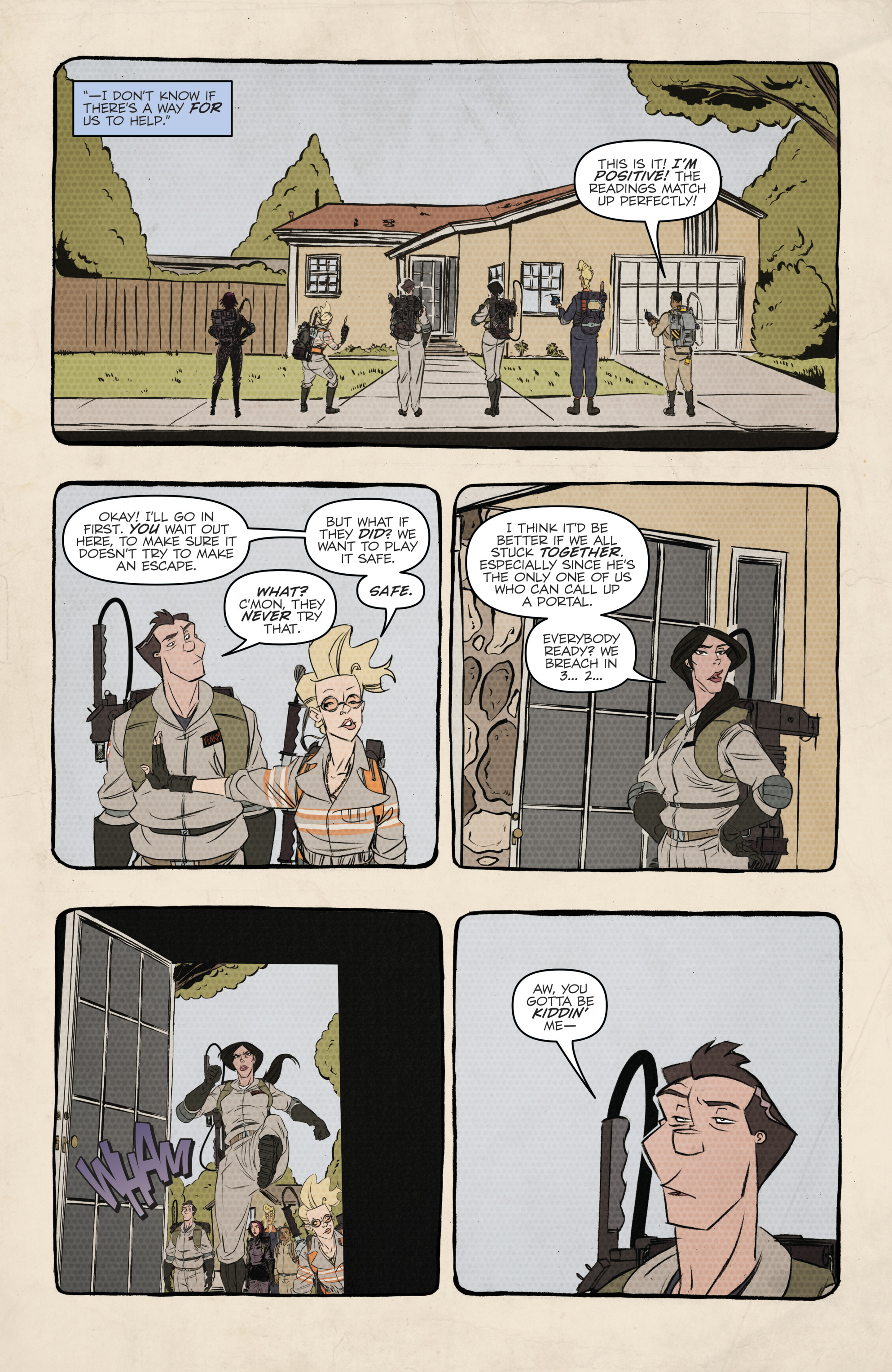 Read online Ghostbusters: Crossing Over comic -  Issue # _TPB - 133