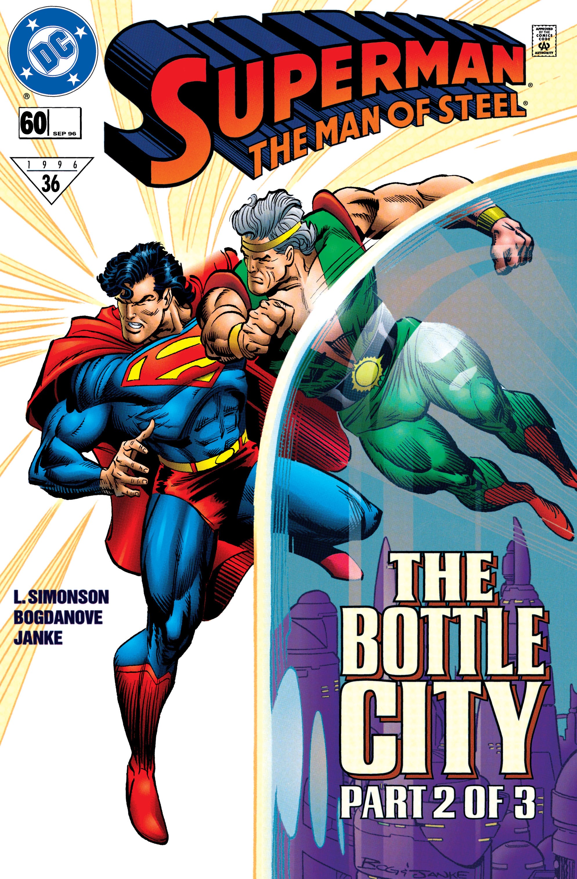 Read online Superman: The Man of Steel (1991) comic -  Issue #60 - 1