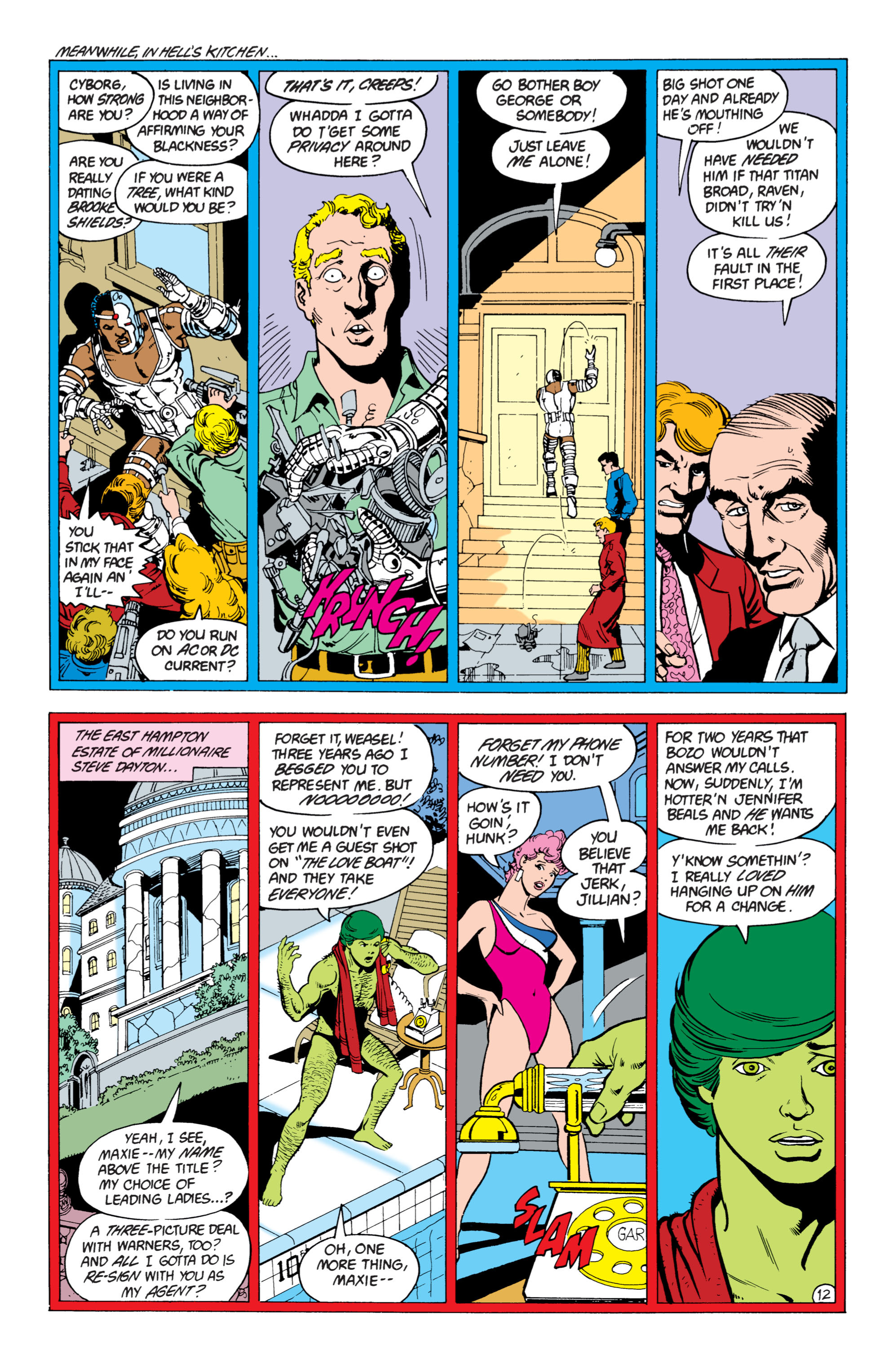 Read online The New Teen Titans (1984) comic -  Issue #6 - 12