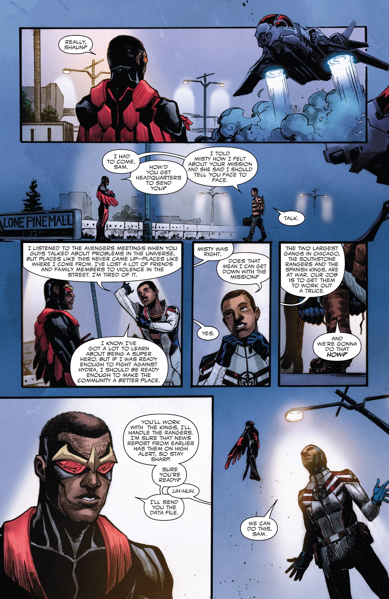 Read online Falcon (2017) comic -  Issue #1 - 7