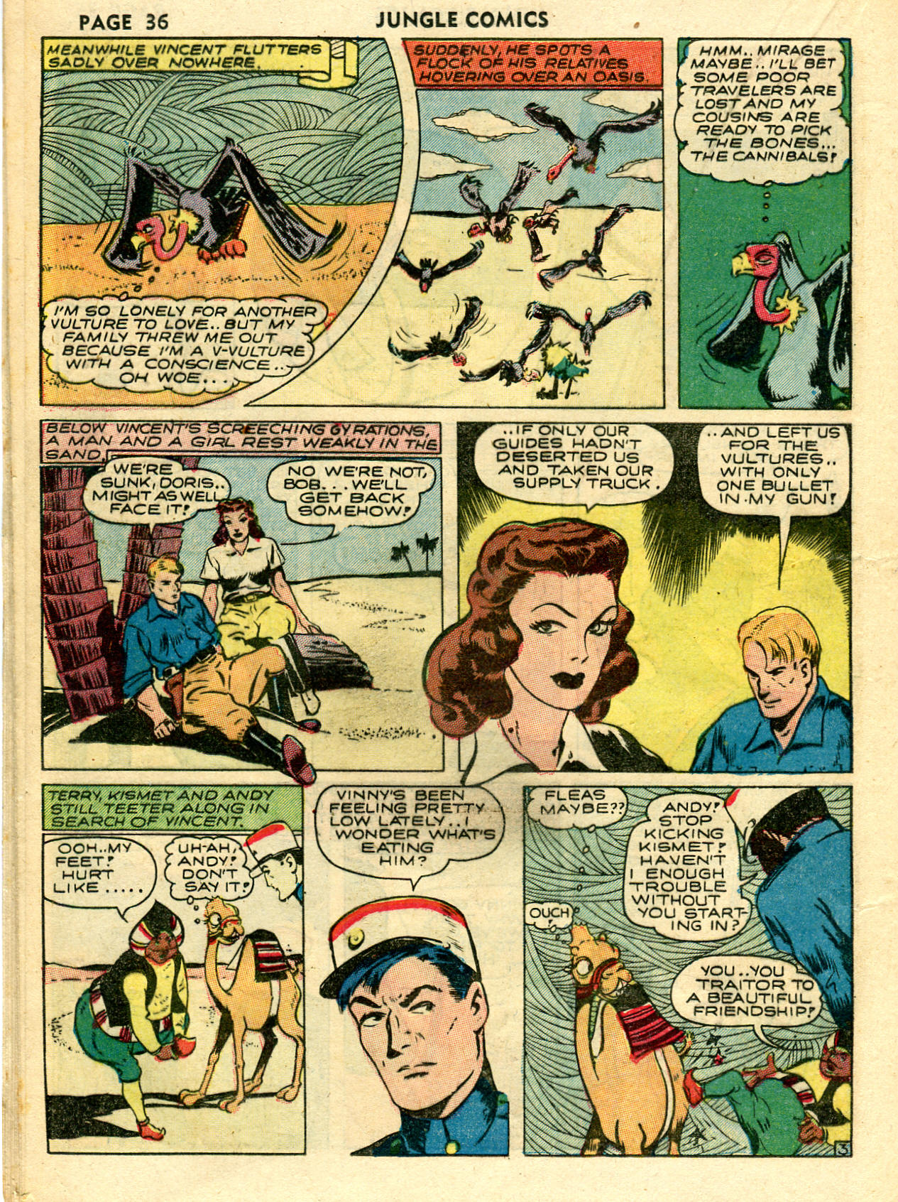 Read online Jungle Comics comic -  Issue #26 - 38