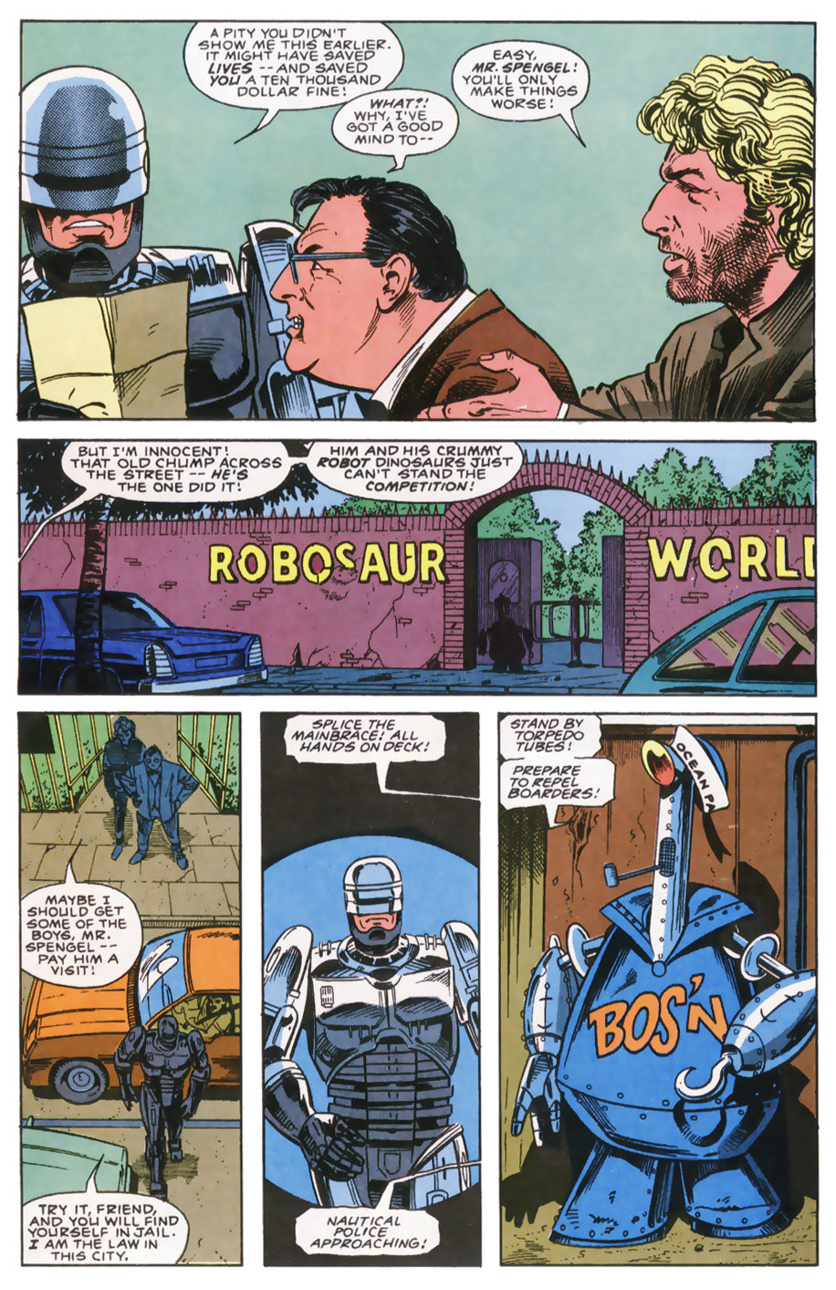 Read online Robocop (1990) comic -  Issue #7 - 7