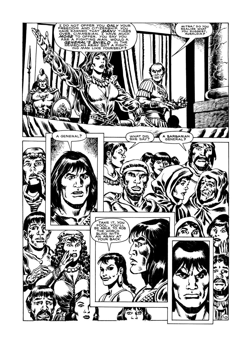 Read online The Savage Sword Of Conan comic -  Issue #147 - 14