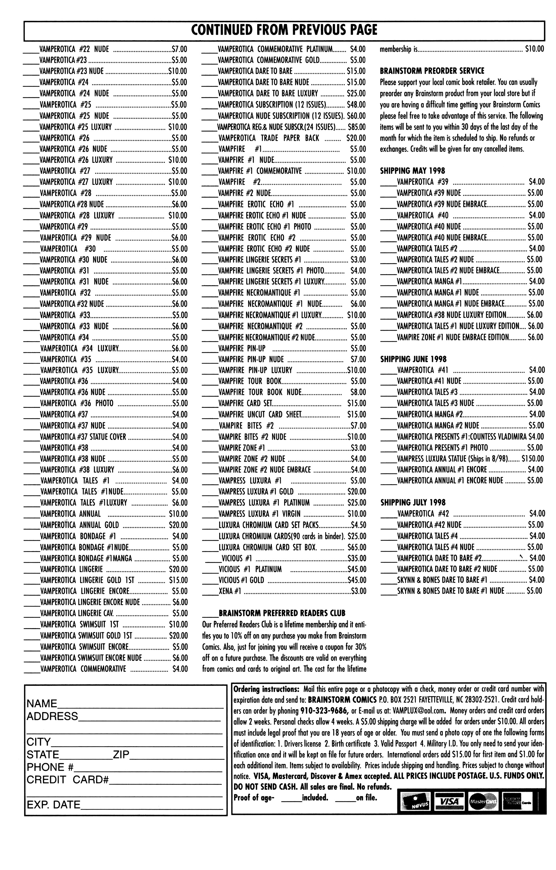 Read online Vamperotica comic -  Issue #38 - 35