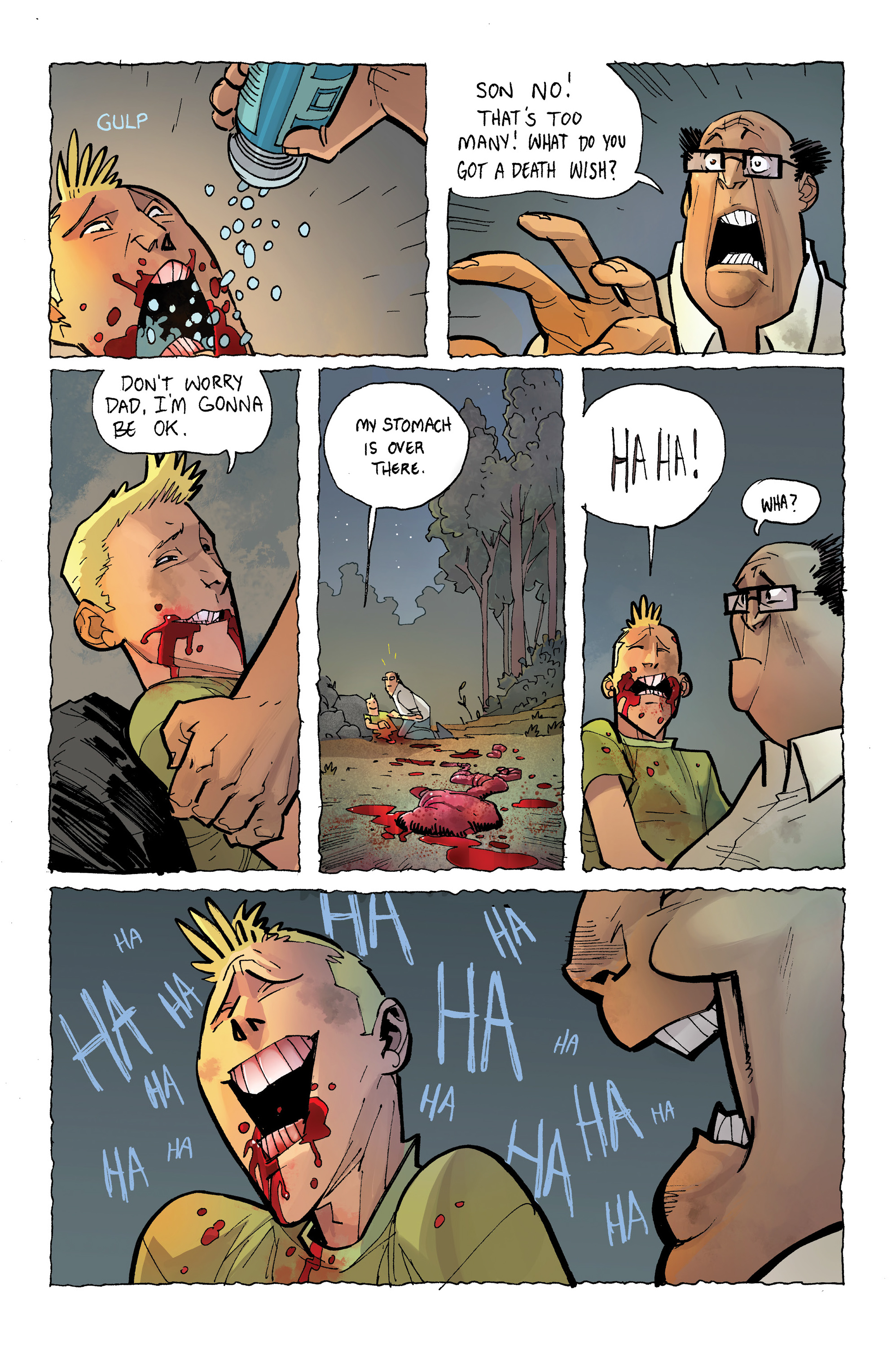 Read online Grizzly Shark comic -  Issue #1 - 6