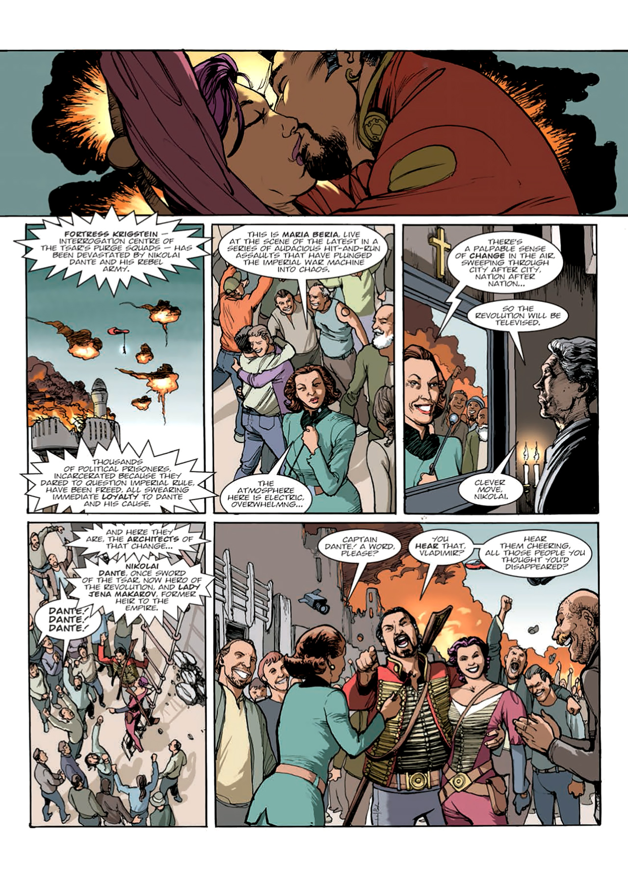 Read online Nikolai Dante comic -  Issue # TPB 9 - 124