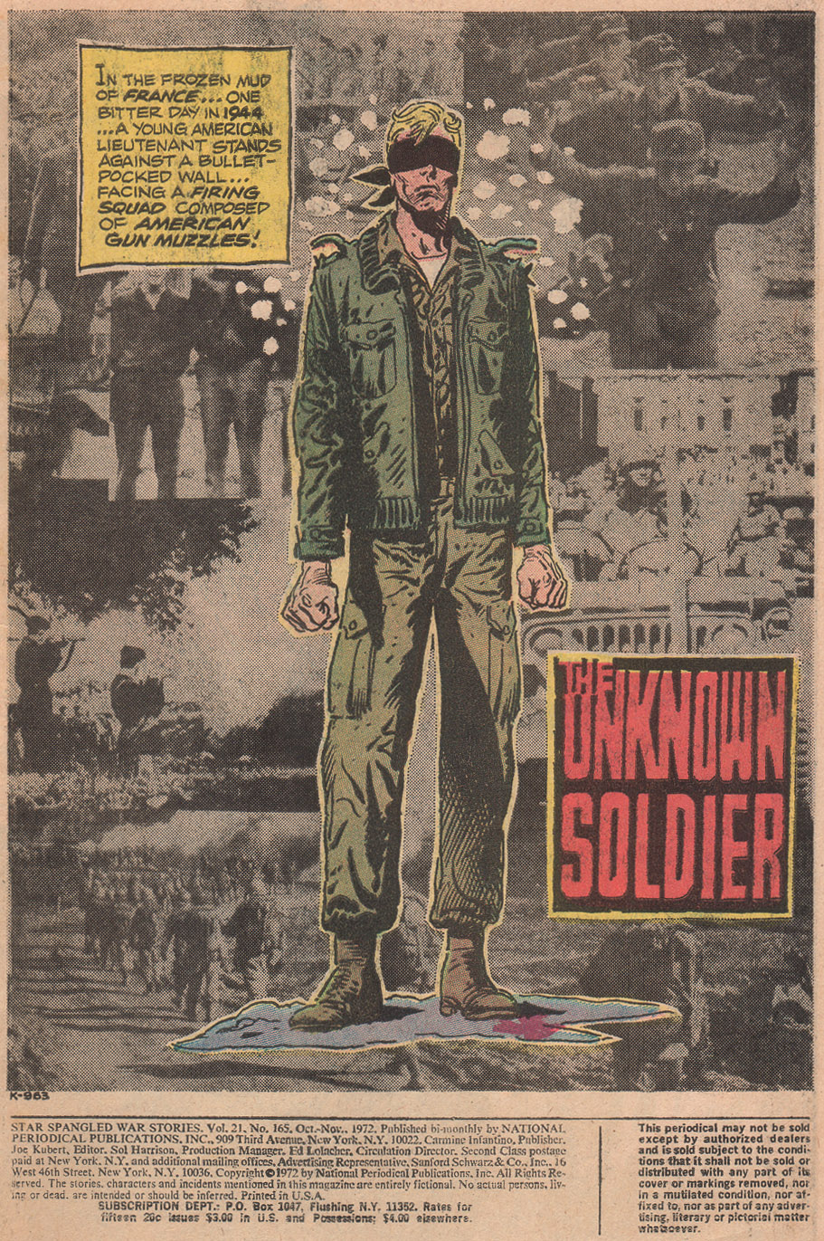 Read online Star Spangled War Stories (1952) comic -  Issue #165 - 3