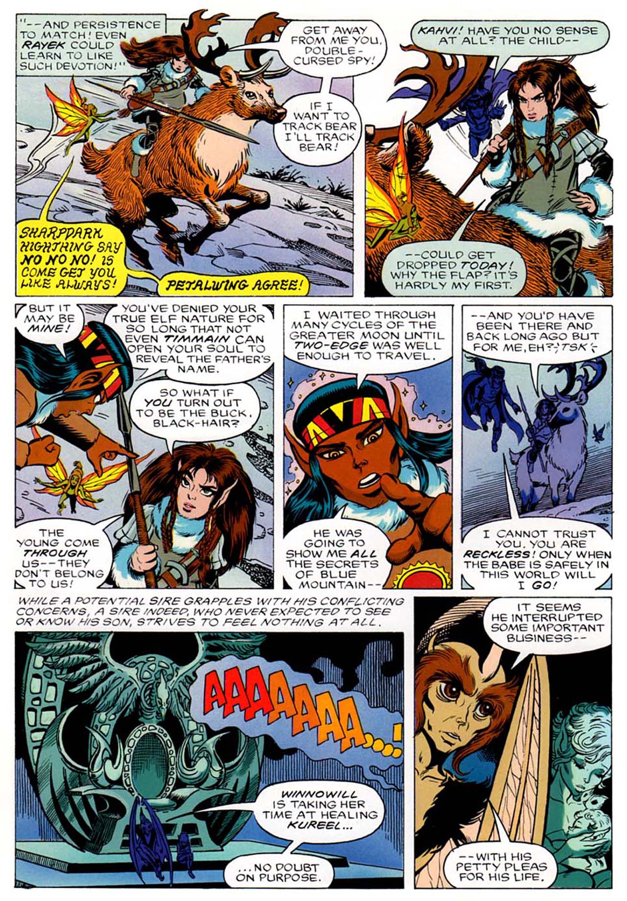 Read online ElfQuest: Siege at Blue Mountain comic -  Issue #3 - 19