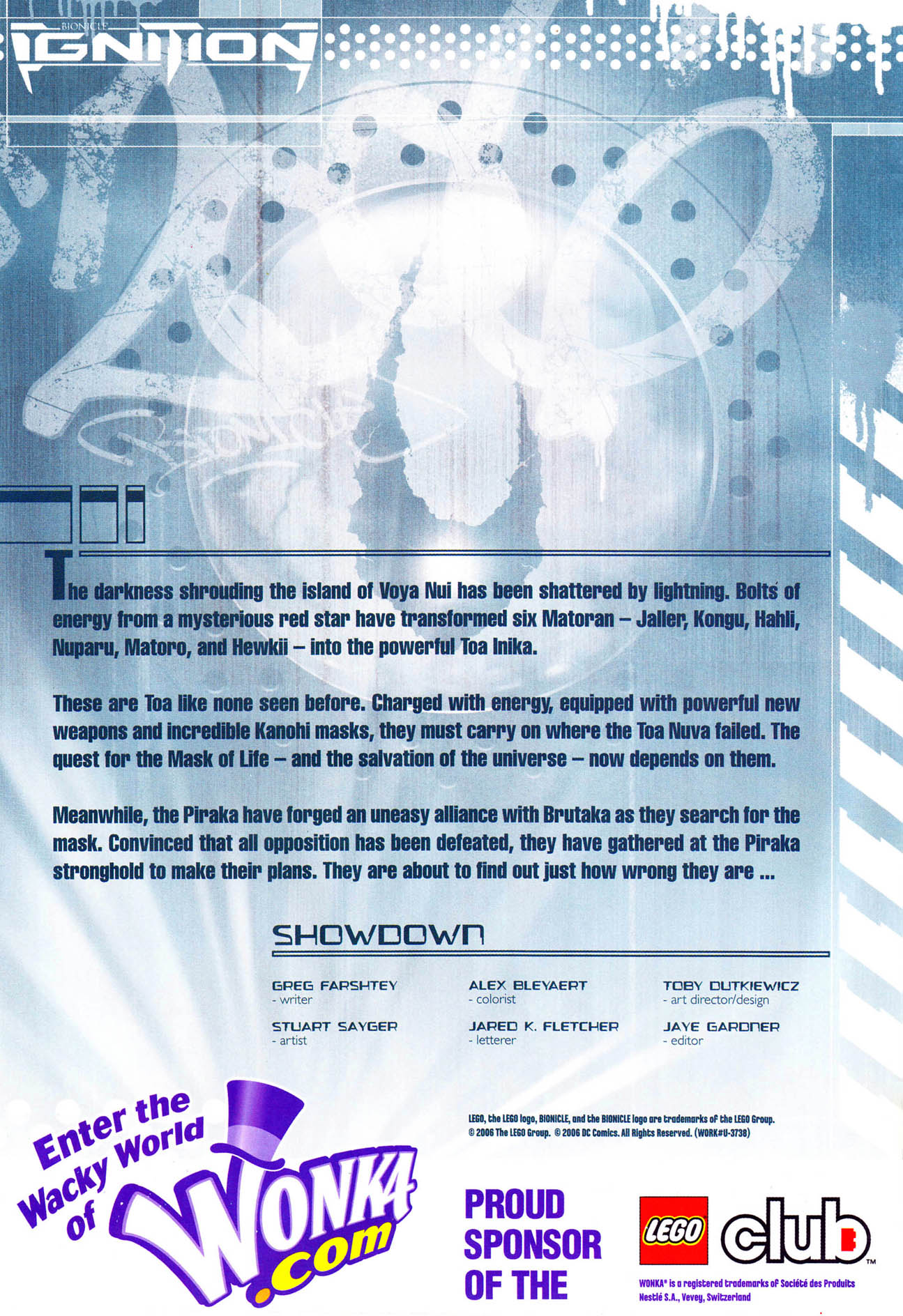 Read online Bionicle: Ignition comic -  Issue #3 - 2