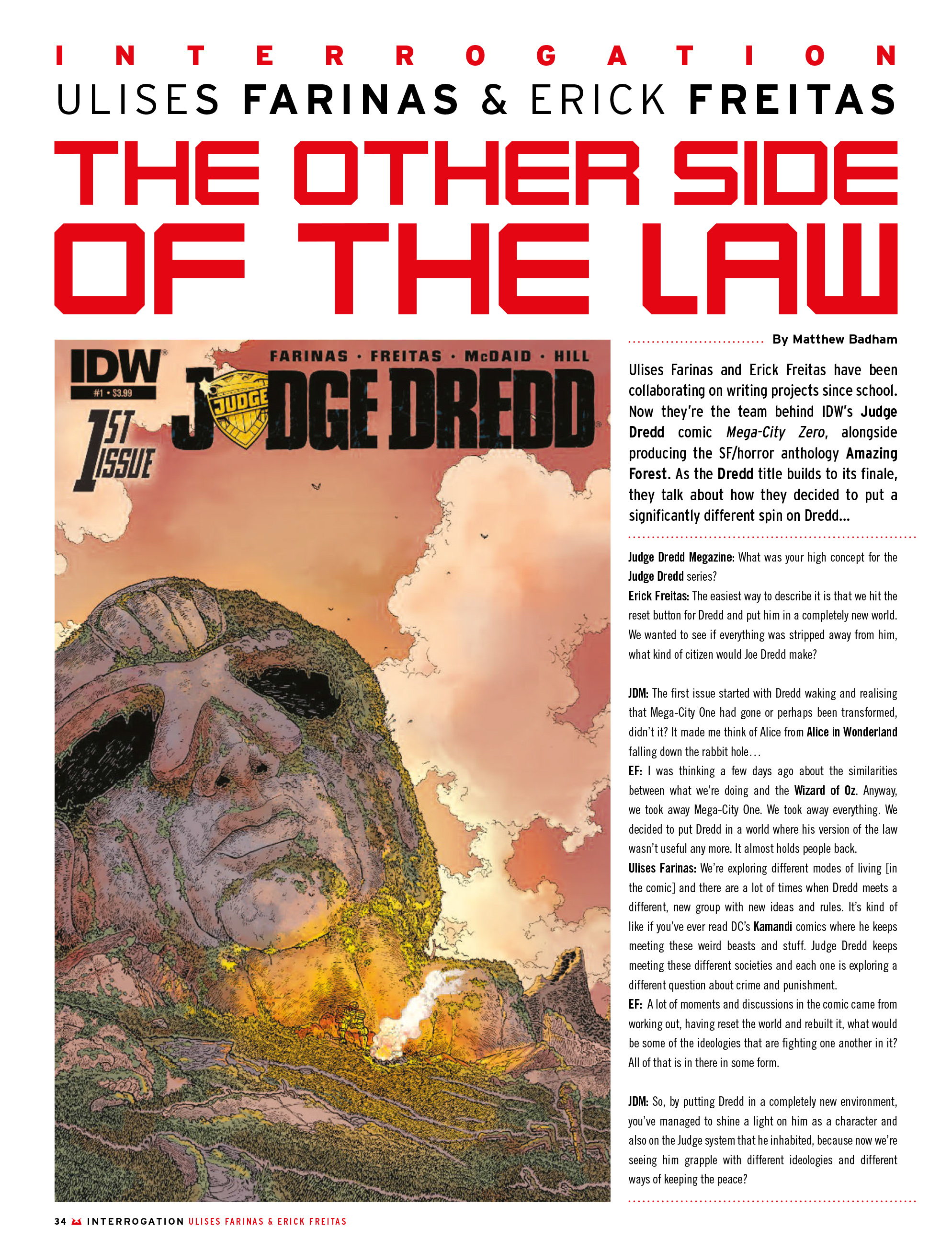 Read online Judge Dredd Megazine (Vol. 5) comic -  Issue #377 - 33