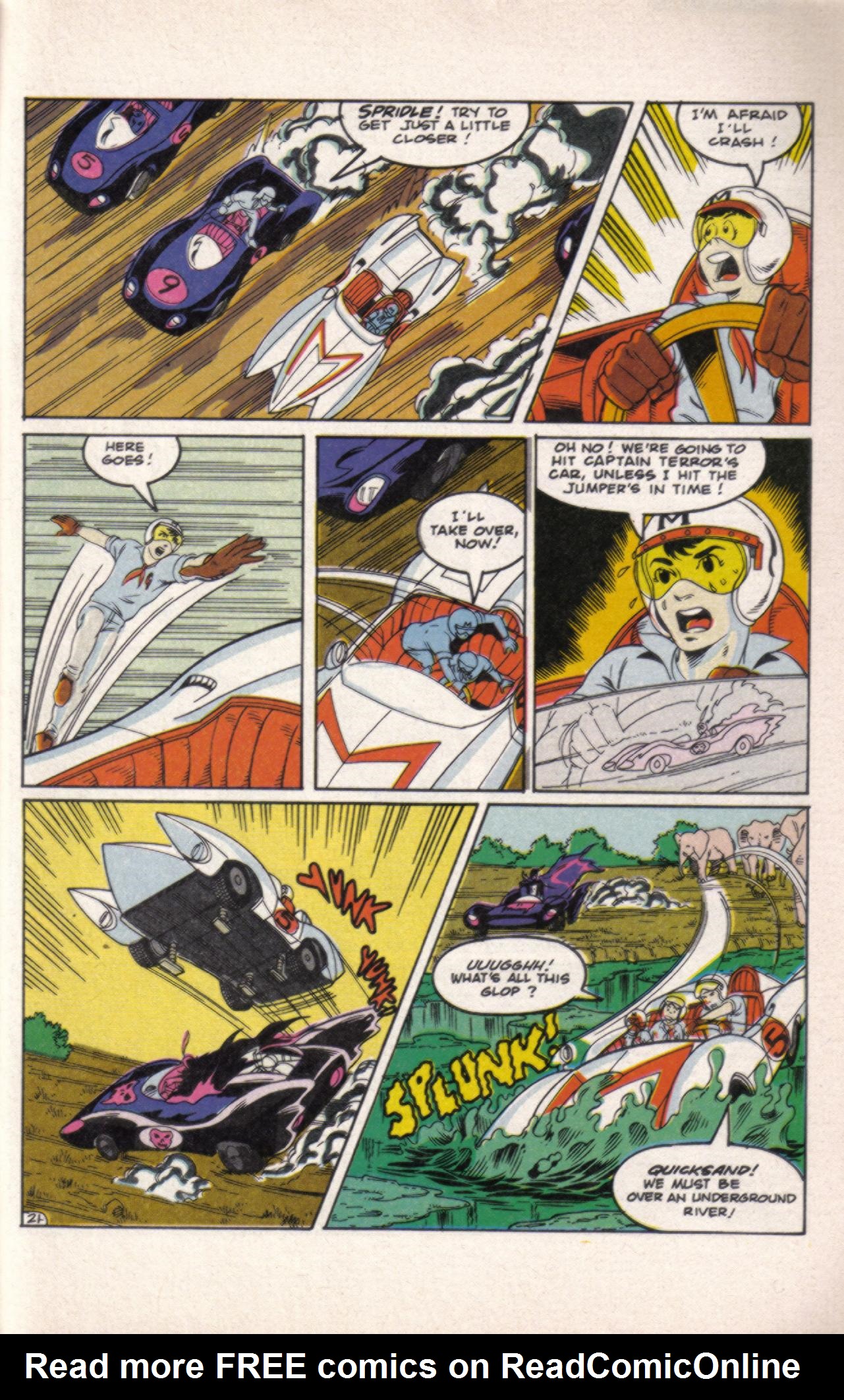 Read online Speed Racer (1987) comic -  Issue #16 - 21
