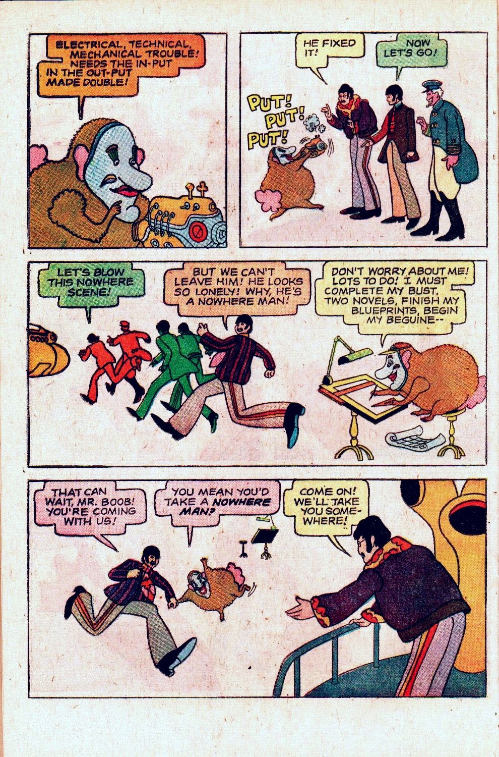 Read online Beatles: Yellow Submarine comic -  Issue # Full - 40