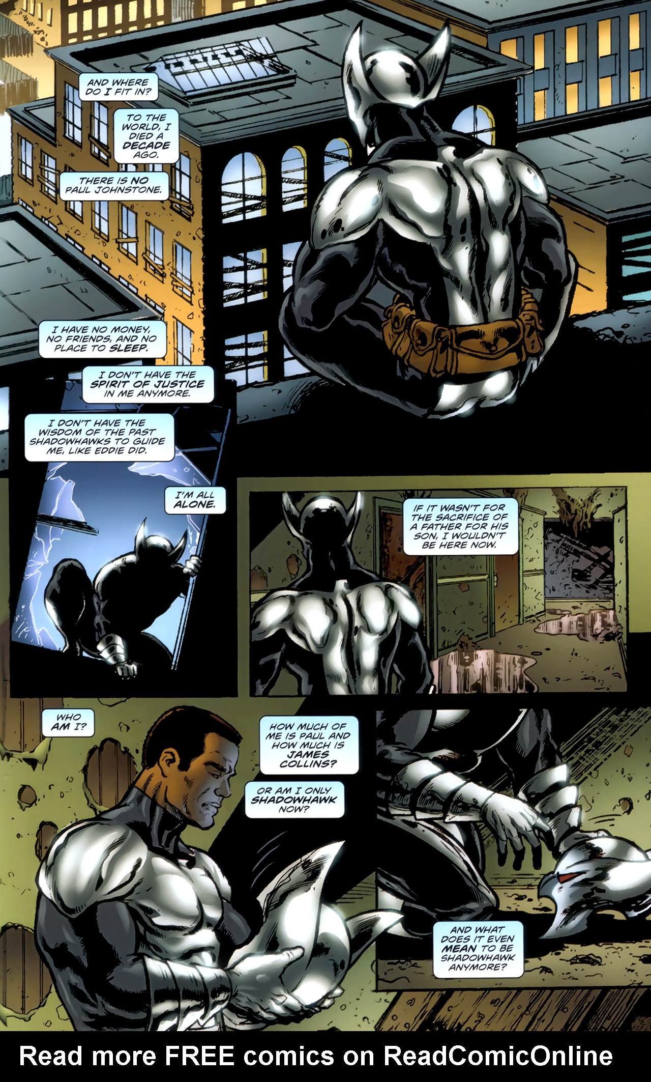 Read online ShadowHawk (2010) comic -  Issue #1 - 23