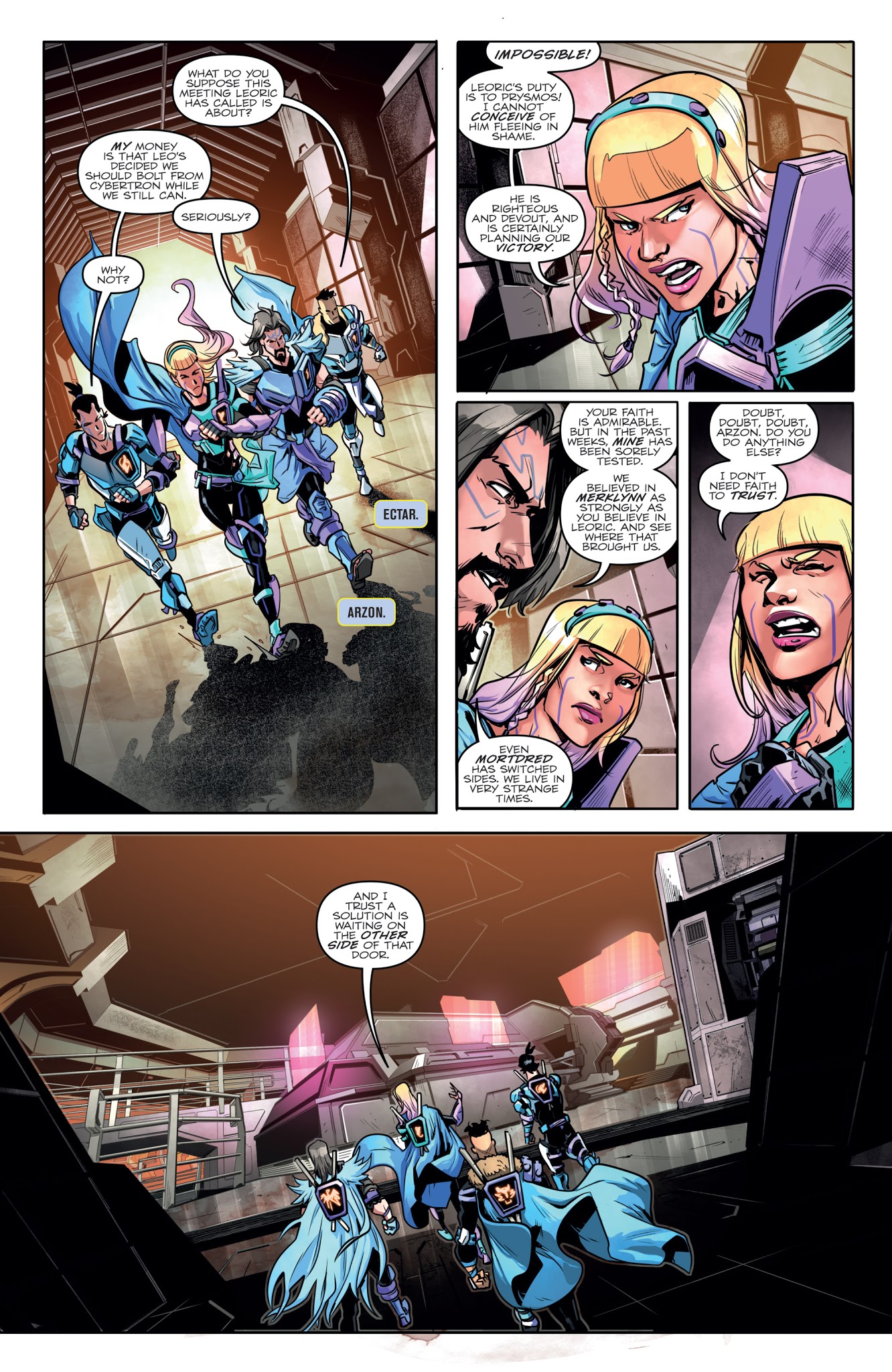 Read online Transformers vs. Visionaries comic -  Issue #3 - 13