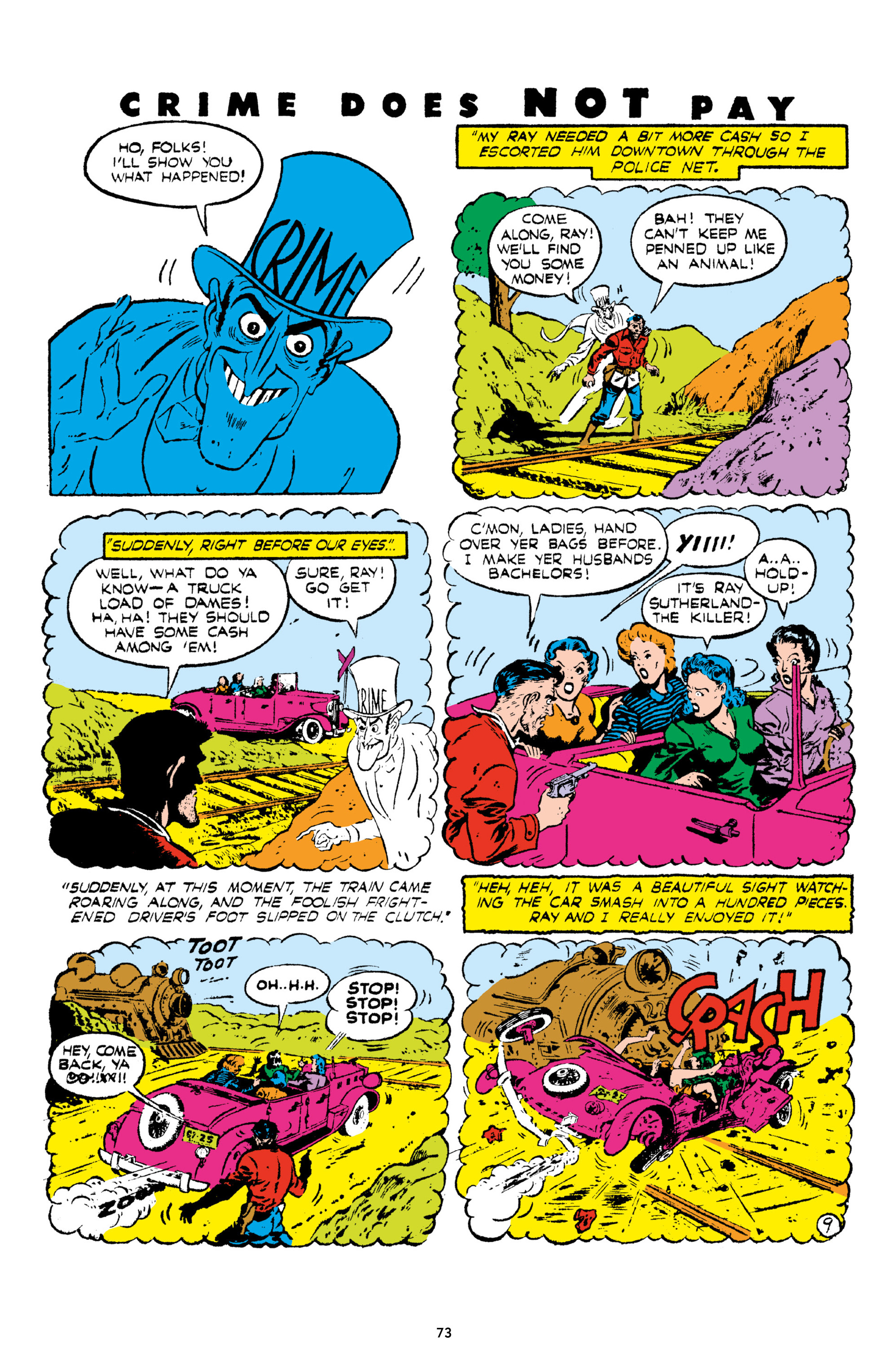 Read online Crime Does Not Pay Archives comic -  Issue # TPB 5 (Part 1) - 73