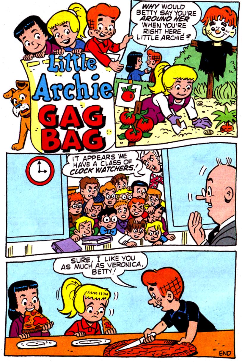Read online Little Archie Comics Digest Magazine comic -  Issue #10 - 20