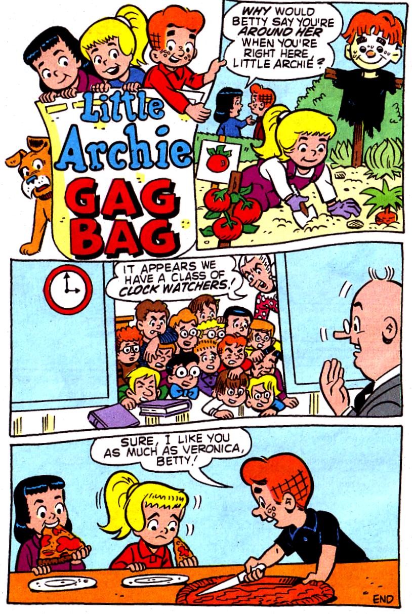 Read online Little Archie Comics Digest Magazine comic -  Issue #10 - 20