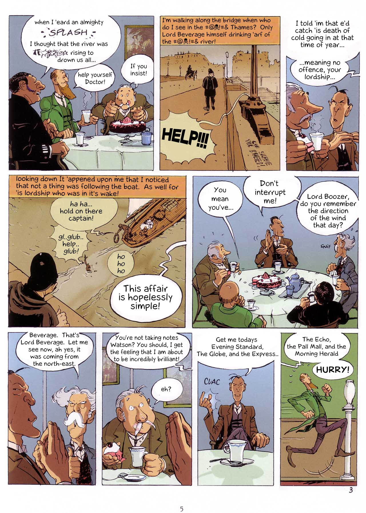 Read online Baker Street (2000) comic -  Issue #1 - 6