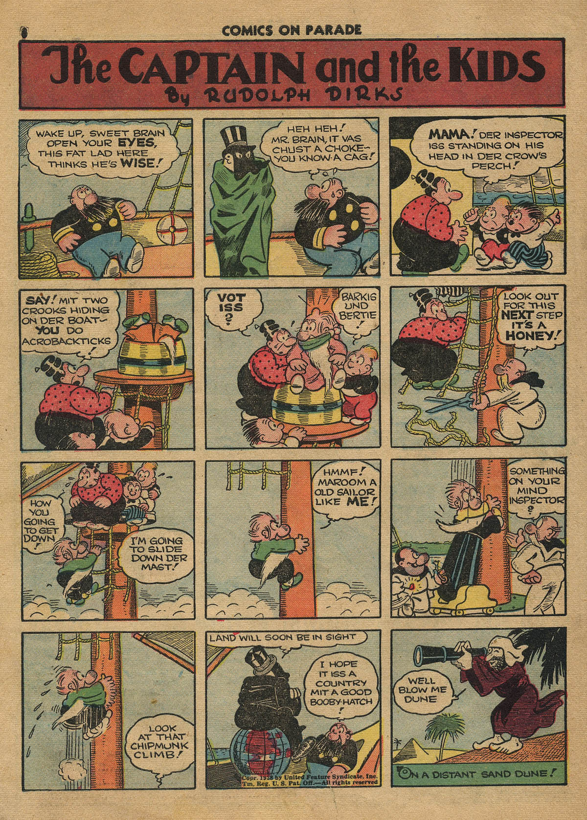 Read online Comics on Parade comic -  Issue #9 - 10
