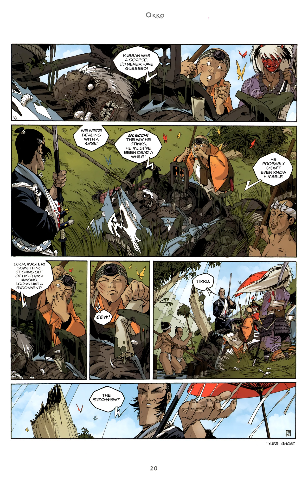 Read online Okko: The Cycle of Air comic -  Issue #4 - 20