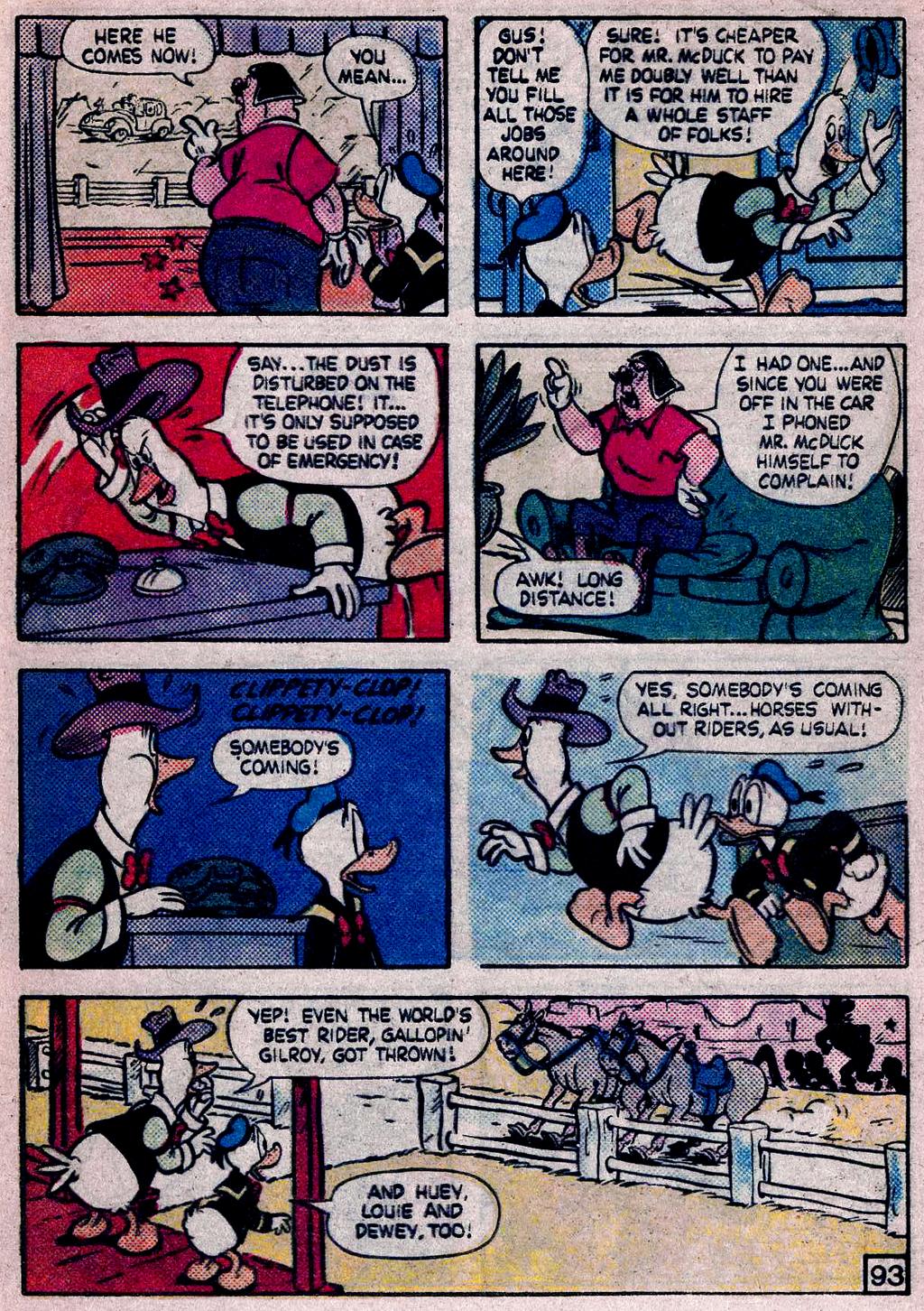 Read online Walt Disney's Comics Digest comic -  Issue #5 - 92