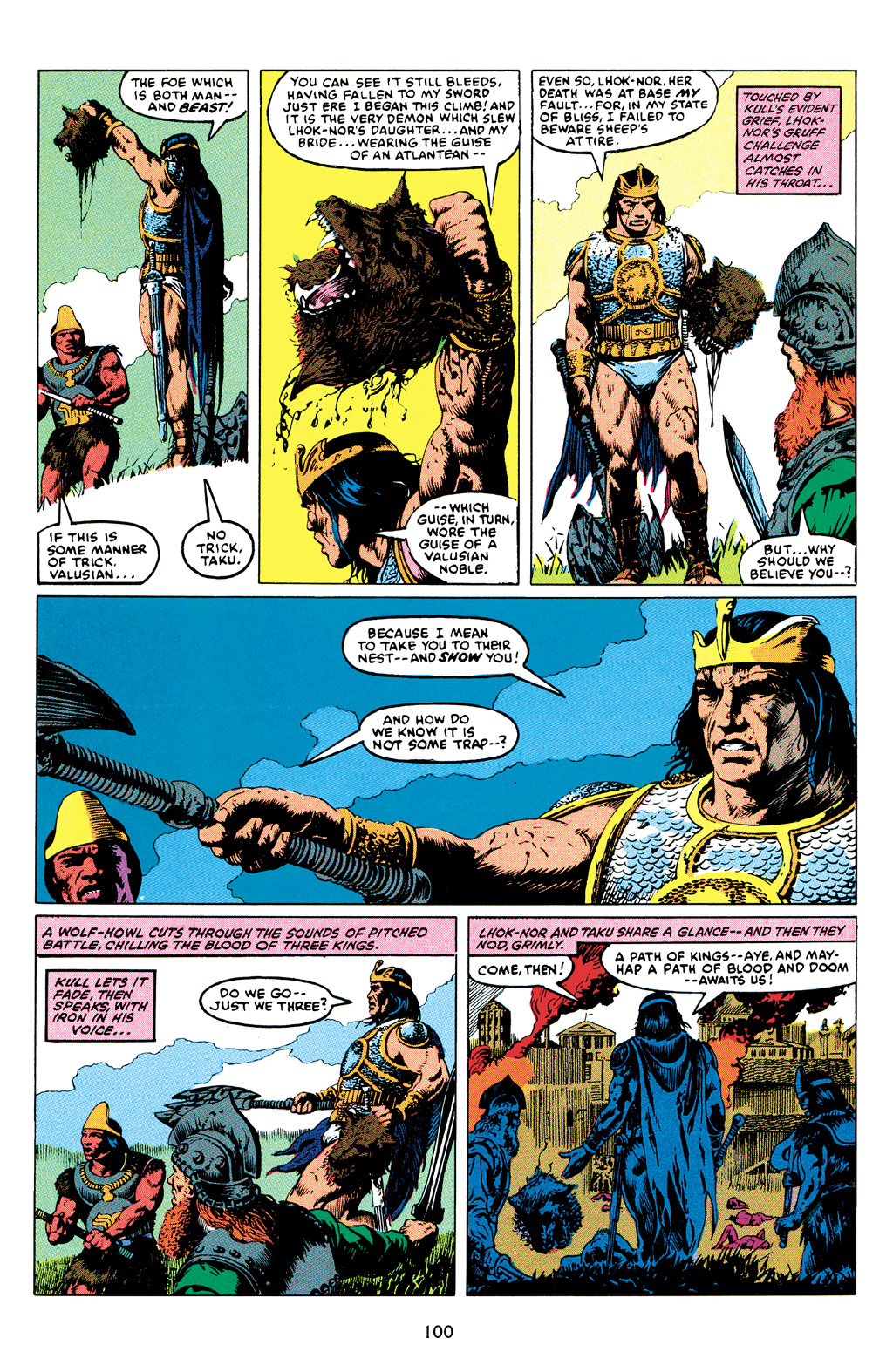 Read online The Chronicles of Kull comic -  Issue # TPB 4 (Part 1) - 99