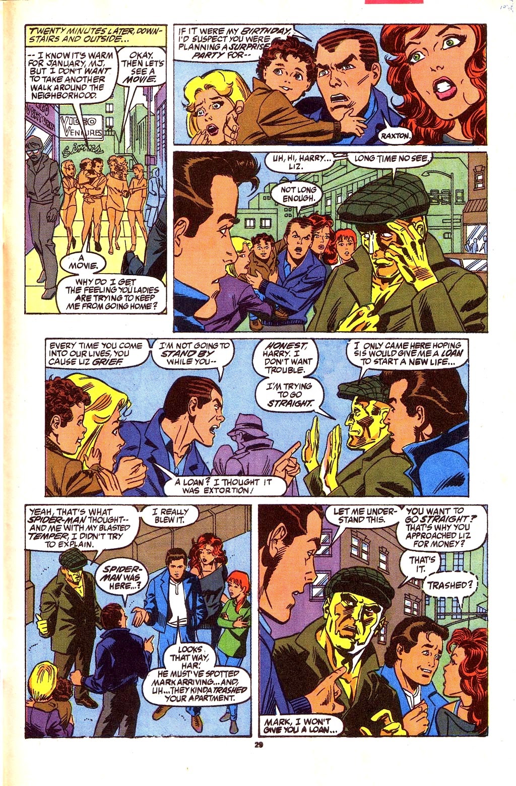 Read online Web of Spider-Man (1985) comic -  Issue #62 - 22